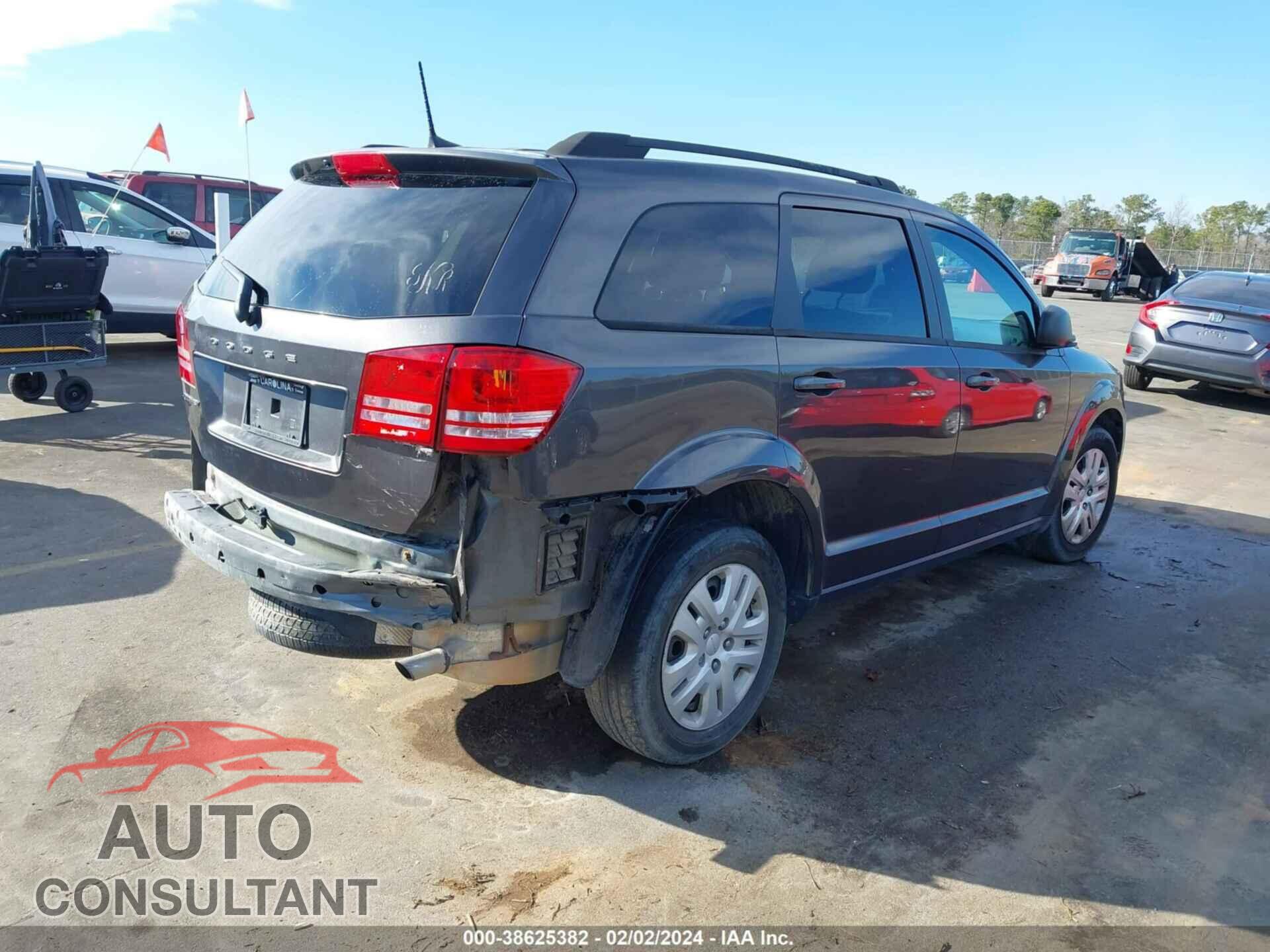 DODGE JOURNEY 2018 - 3C4PDCAB7JT524805