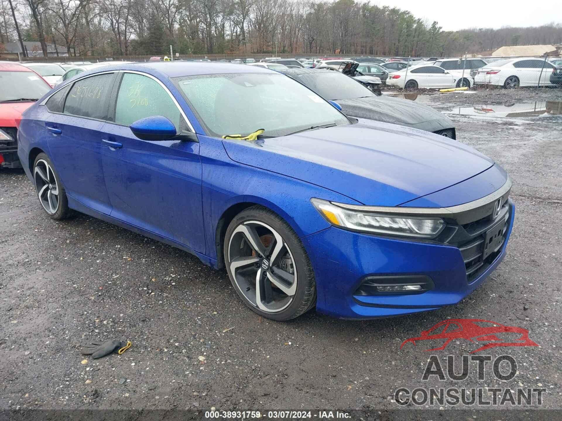 HONDA ACCORD 2020 - 1HGCV1F38LA148113