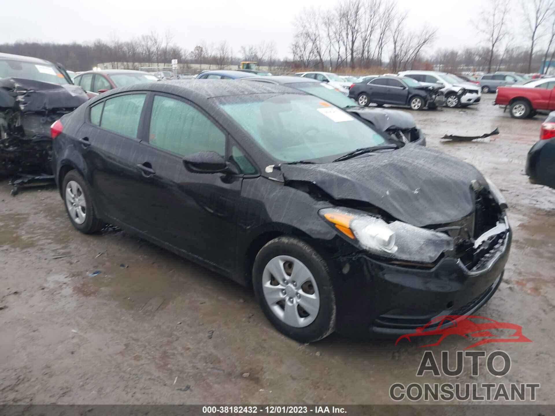 KIA FORTE 2016 - KNAFK4A67G5615430