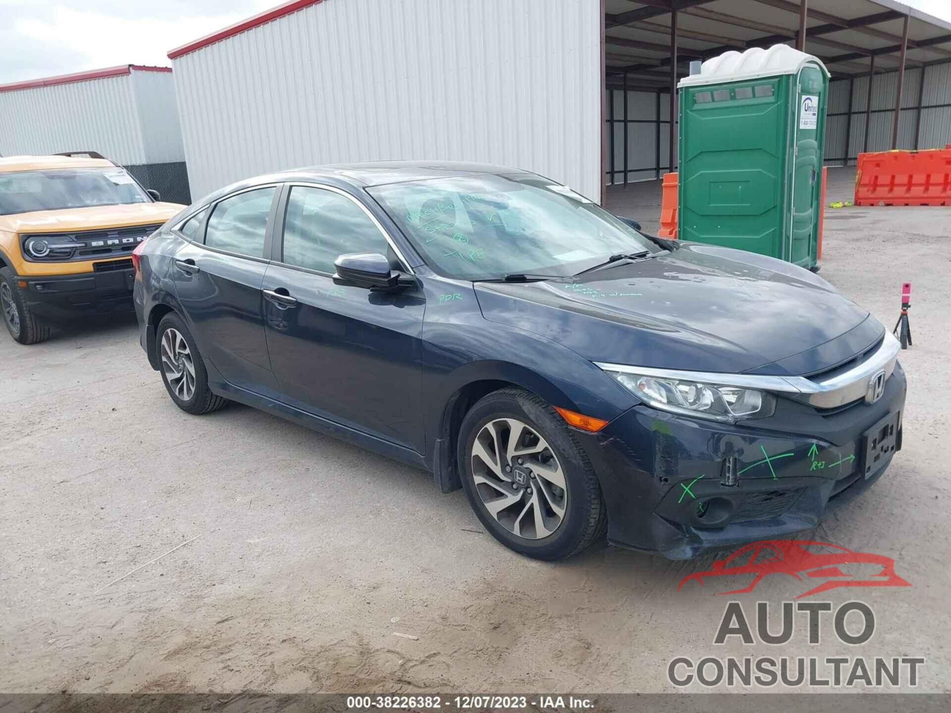 HONDA CIVIC 2017 - 2HGFC2F86HH538737