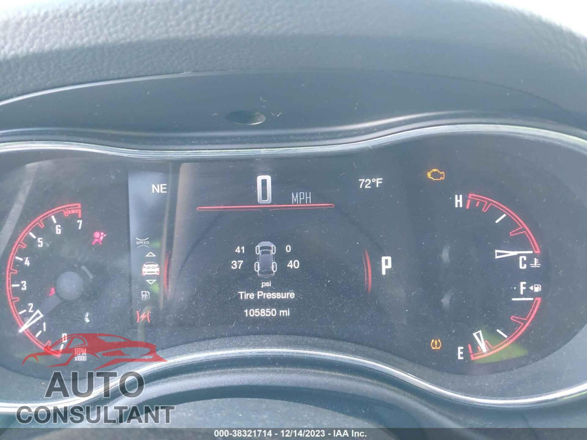 DODGE DURANGO 2017 - 1C4RDHAG2HC743677