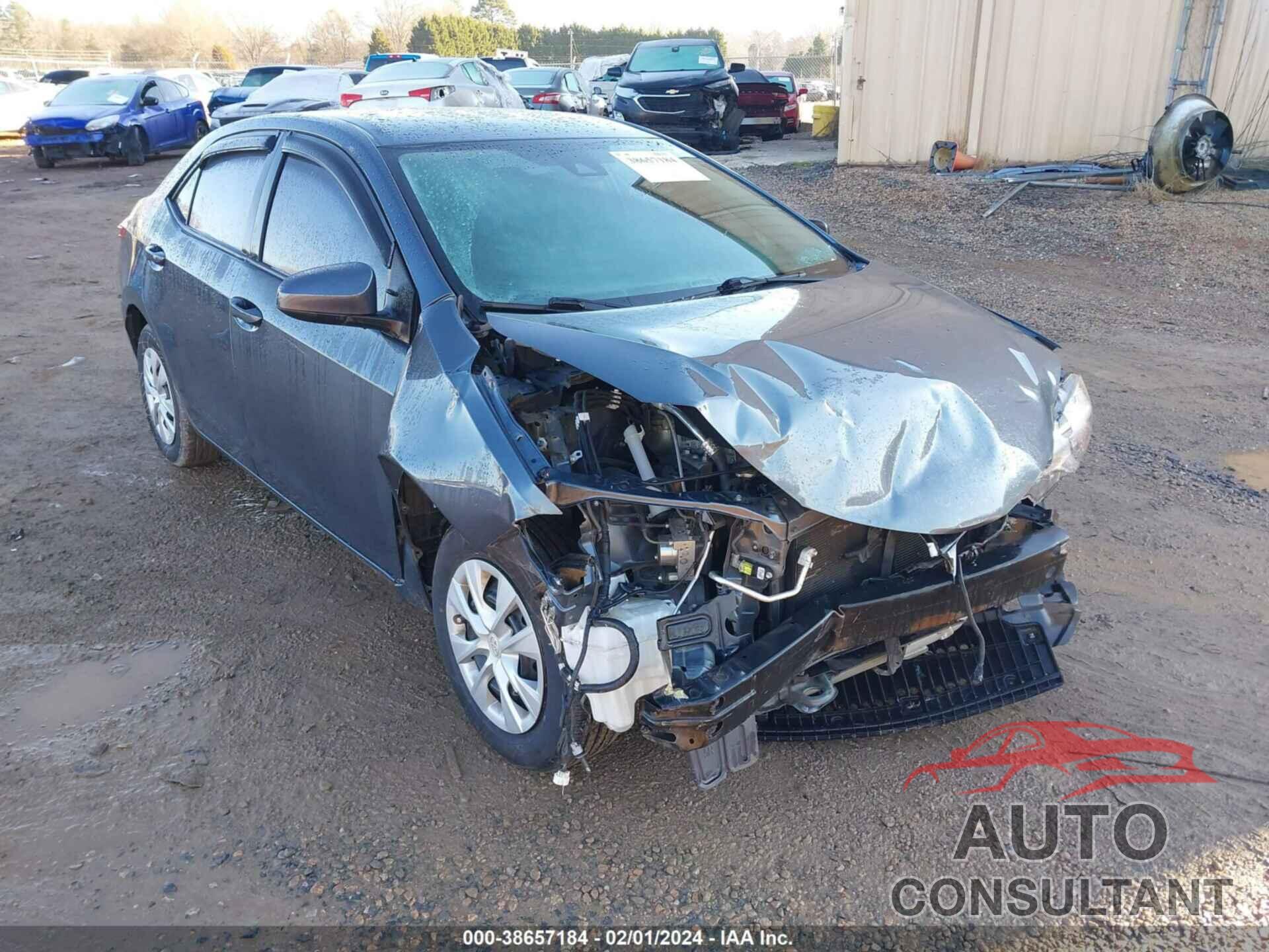 TOYOTA COROLLA 2017 - 2T1BURHE9HC766182