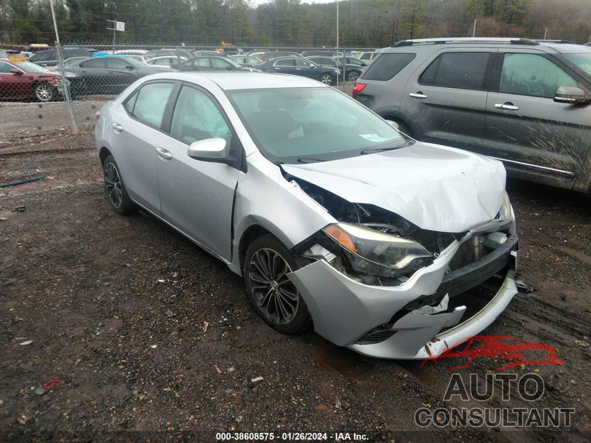 TOYOTA COROLLA 2016 - 2T1BURHE5GC547119