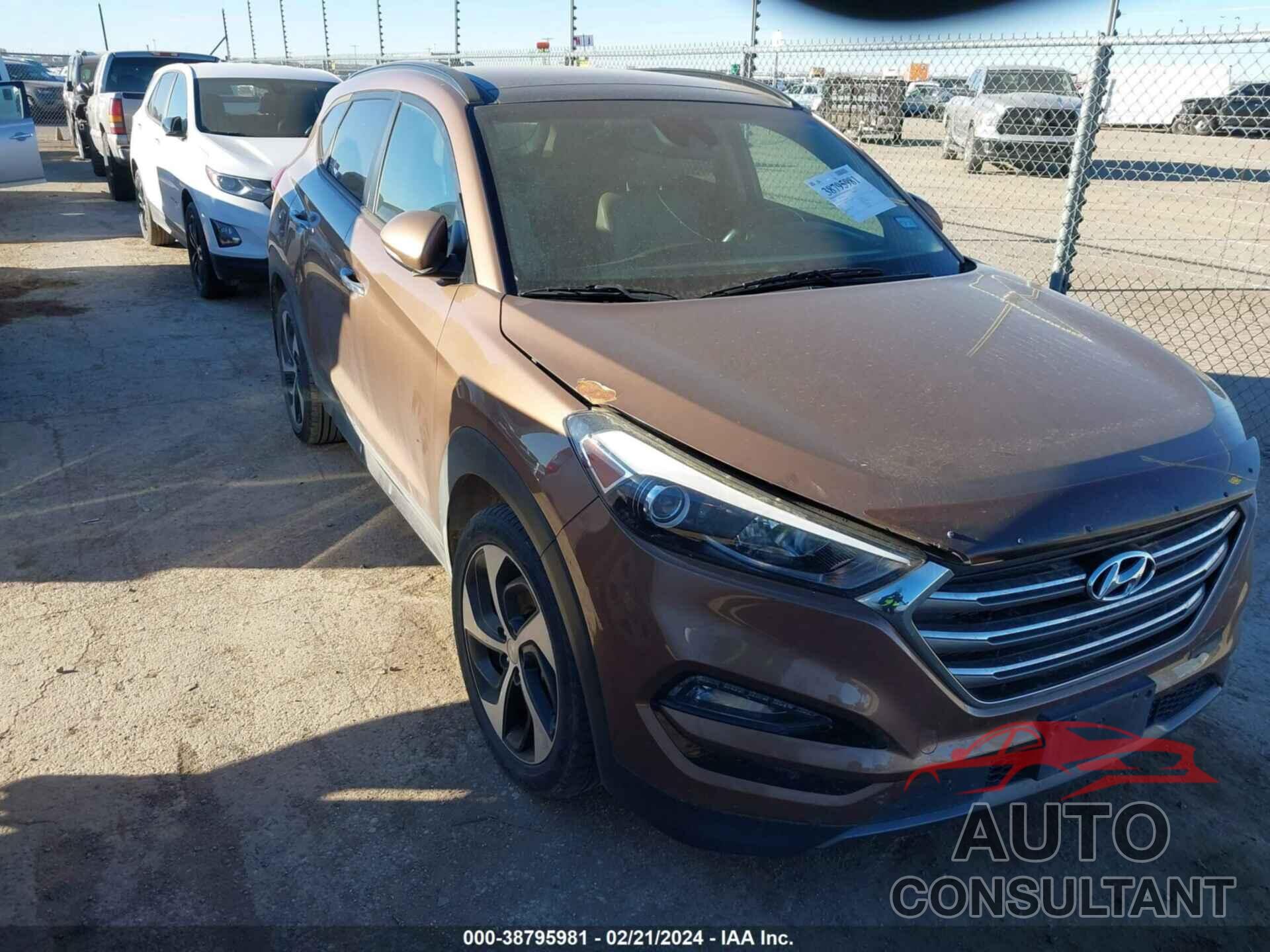 HYUNDAI TUCSON 2016 - KM8J33A2XGU070066