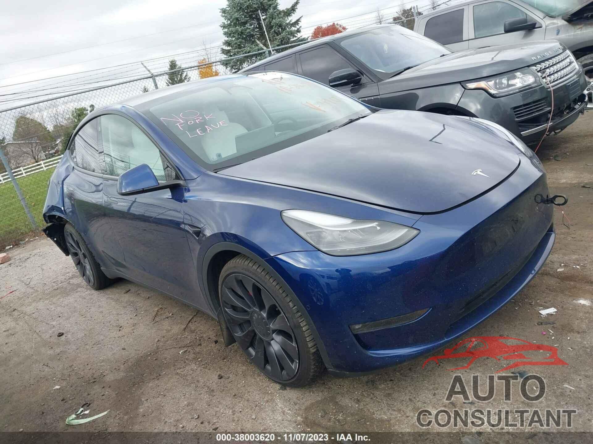TESLA MODEL Y 2022 - 7SAYGDEFXNF513903