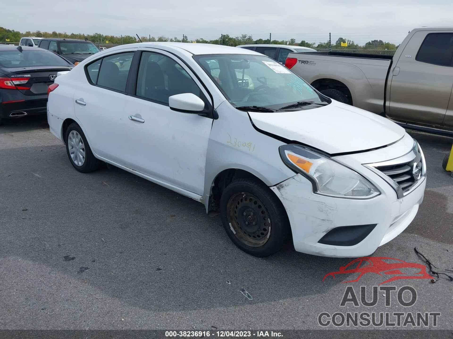 NISSAN VERSA 2016 - 3N1CN7AP9GL862863