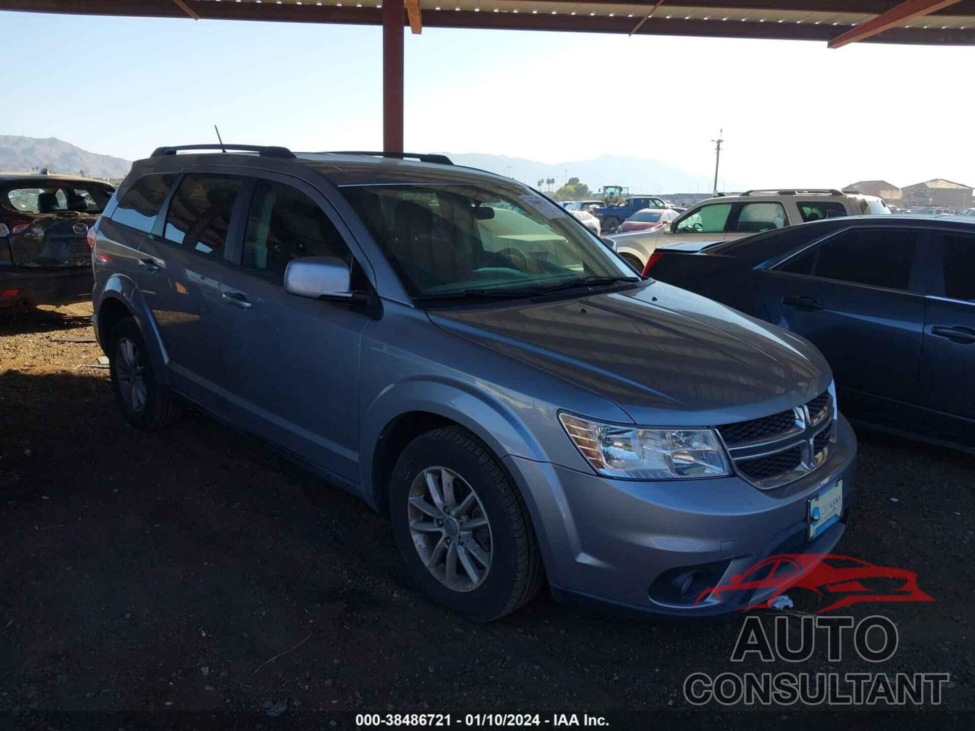 DODGE JOURNEY 2017 - 3C4PDCBGXHT572562