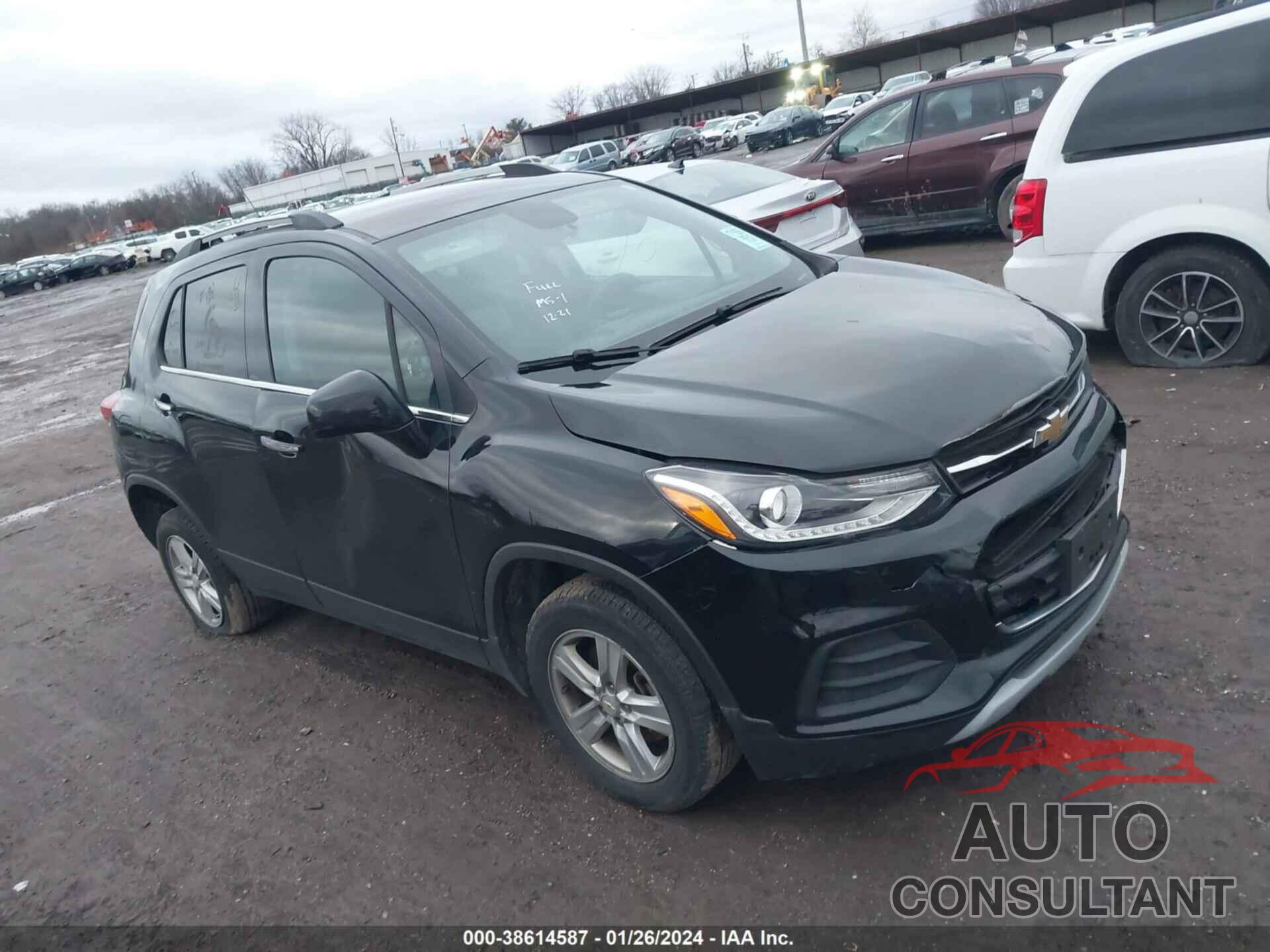 CHEVROLET TRAX 2020 - KL7CJPSB5LB004813