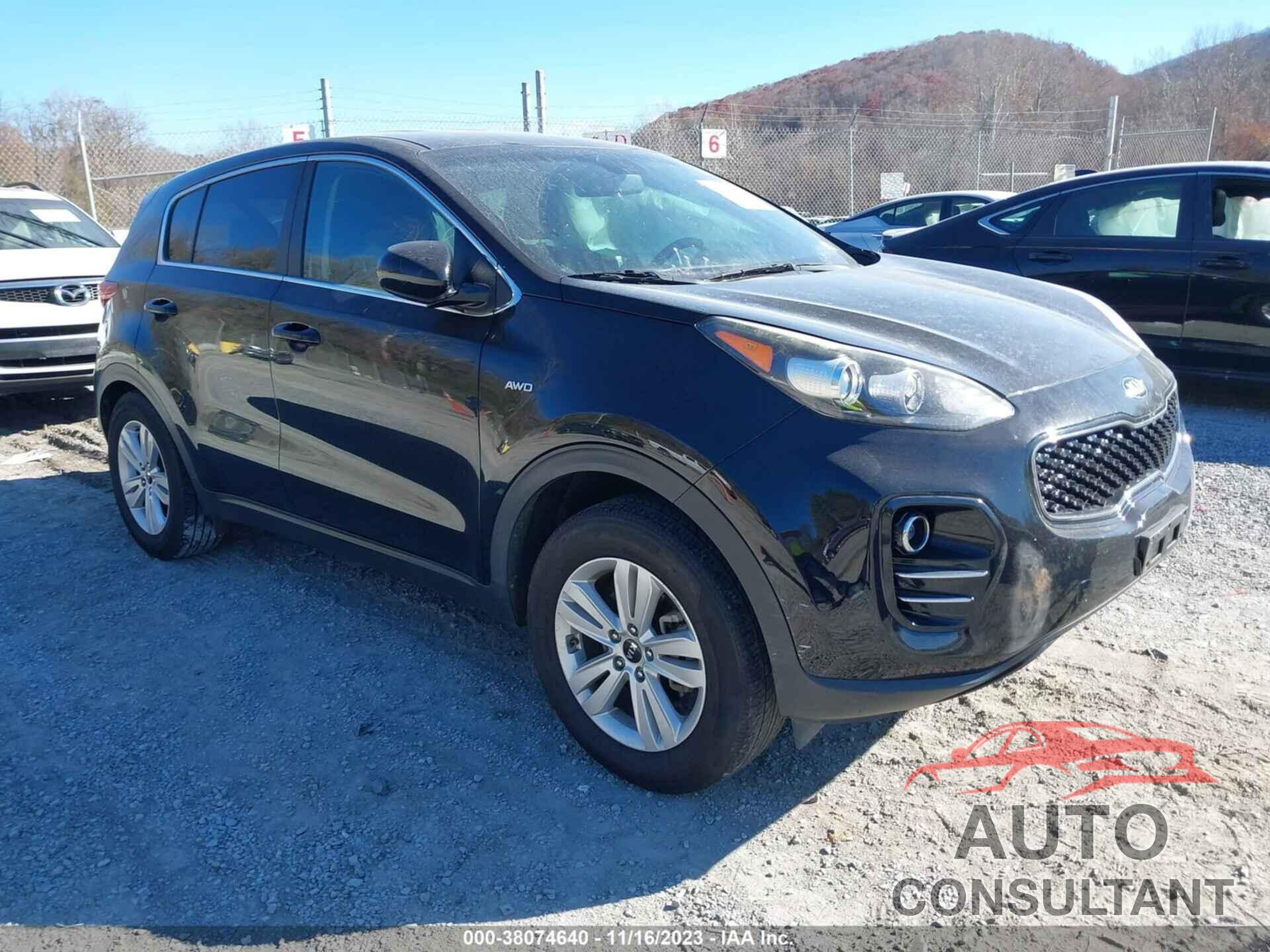 KIA SPORTAGE 2018 - KNDPMCAC3J7304817