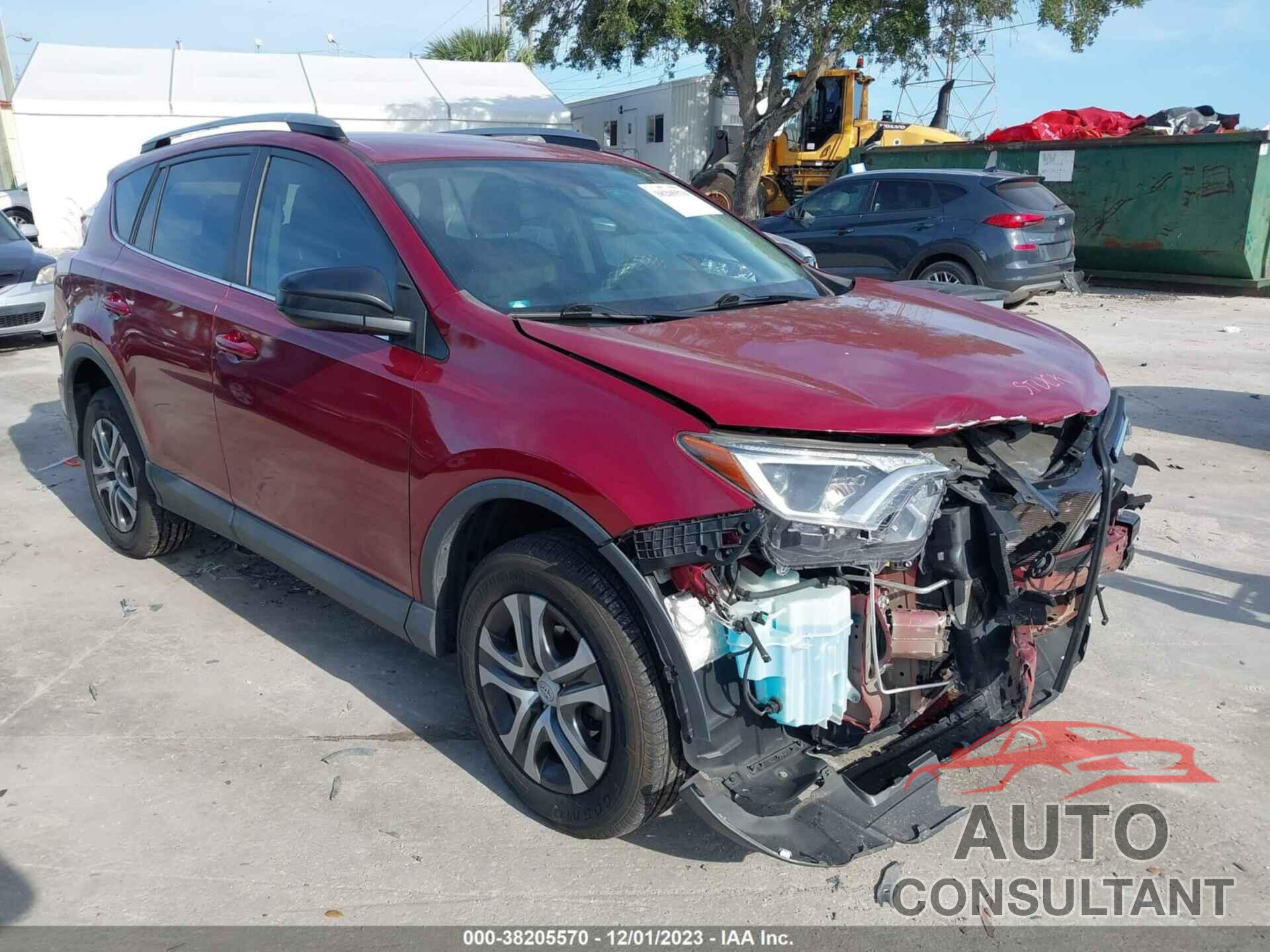 TOYOTA RAV4 2018 - 2T3ZFREV0JW409787