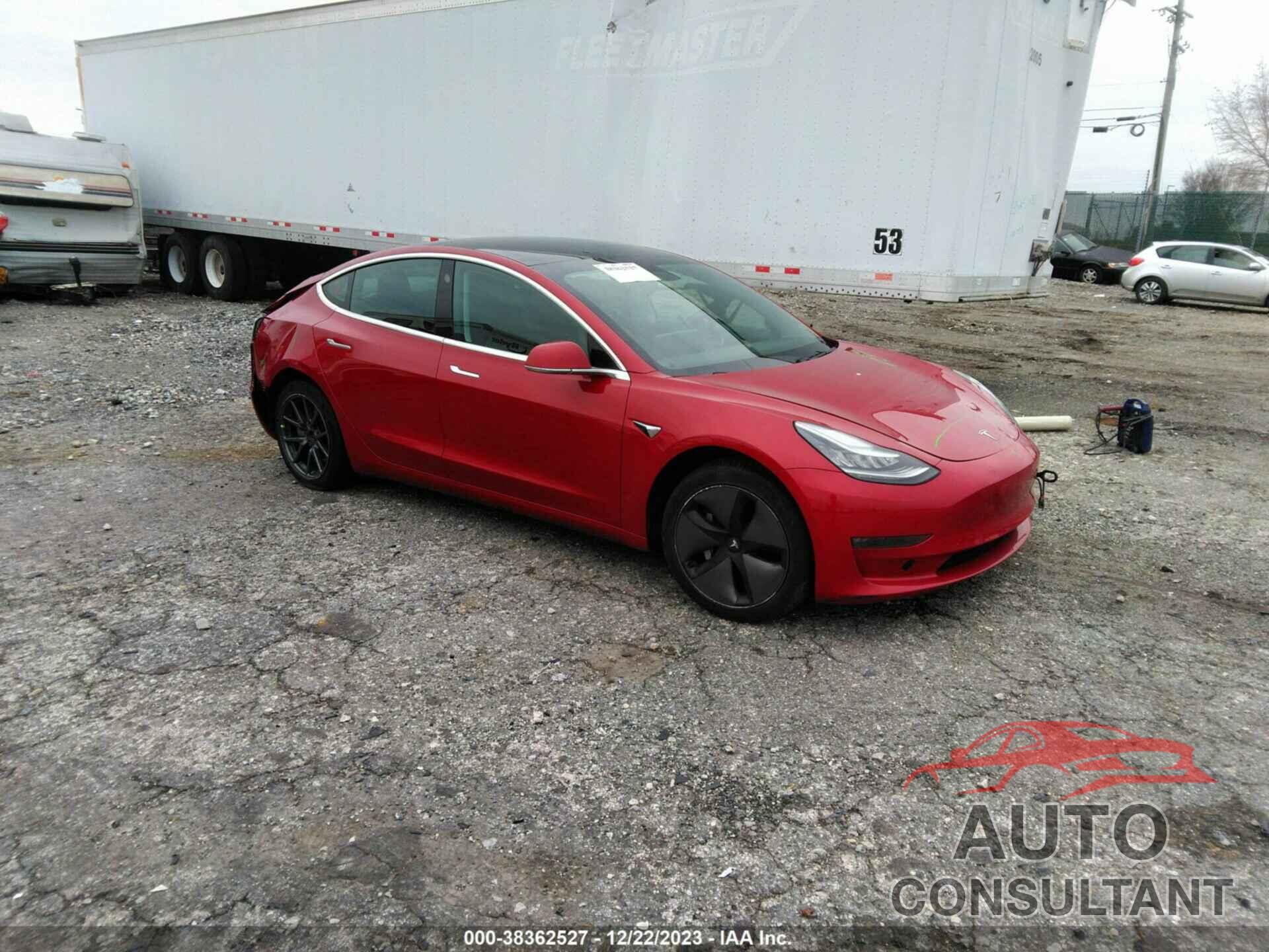 TESLA MODEL 3 2019 - 5YJ3E1EB9KF387036