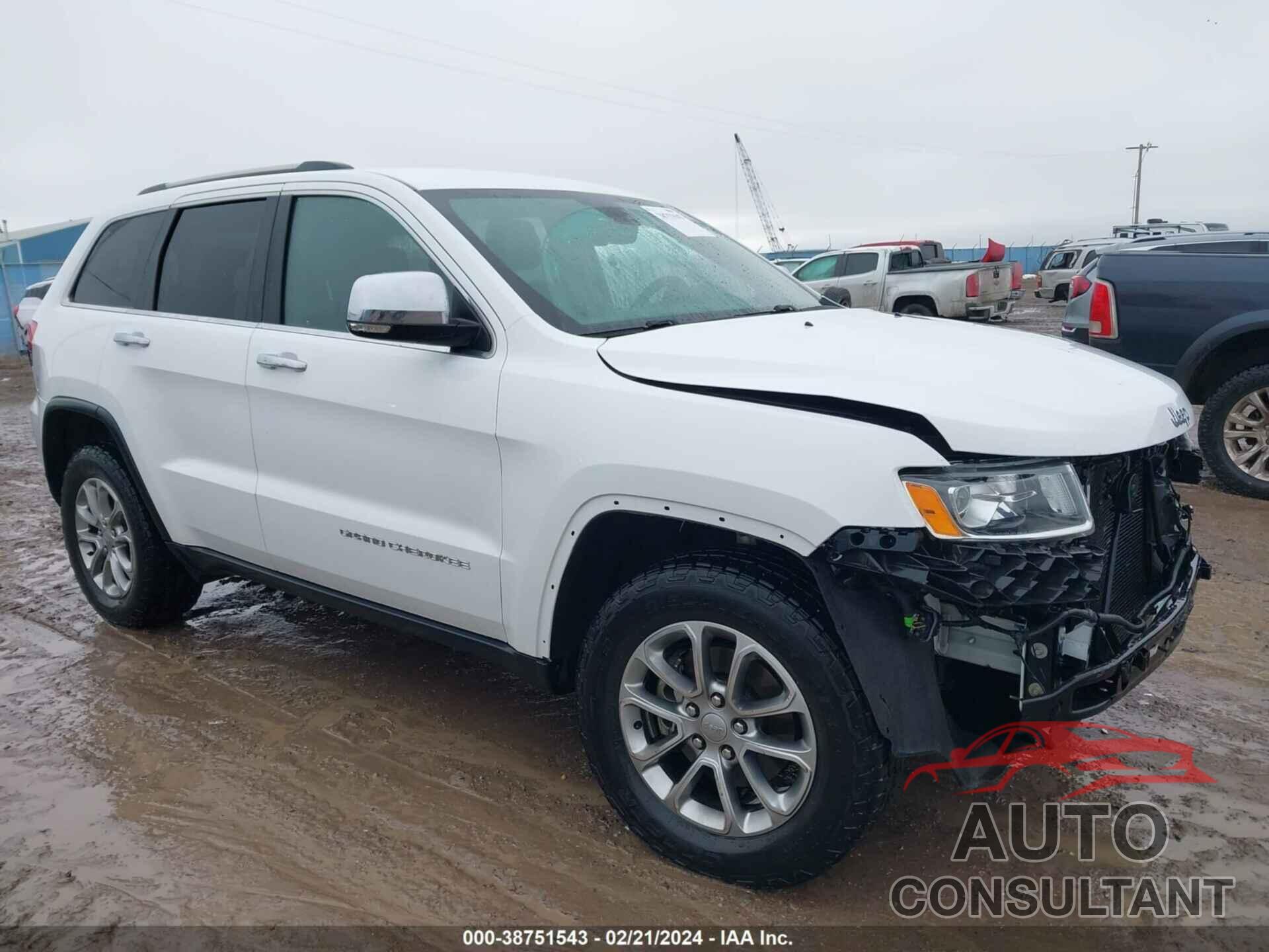 JEEP GRAND CHEROKEE 2016 - 1C4RJFBGXGC307864