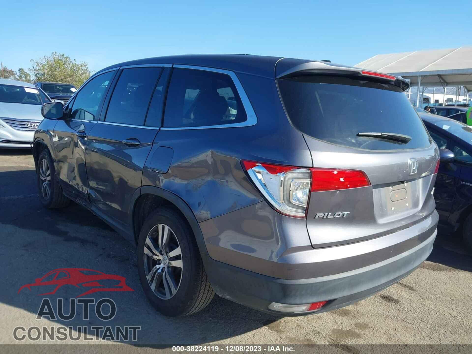 HONDA PILOT 2017 - 5FNYF6H73HB075438