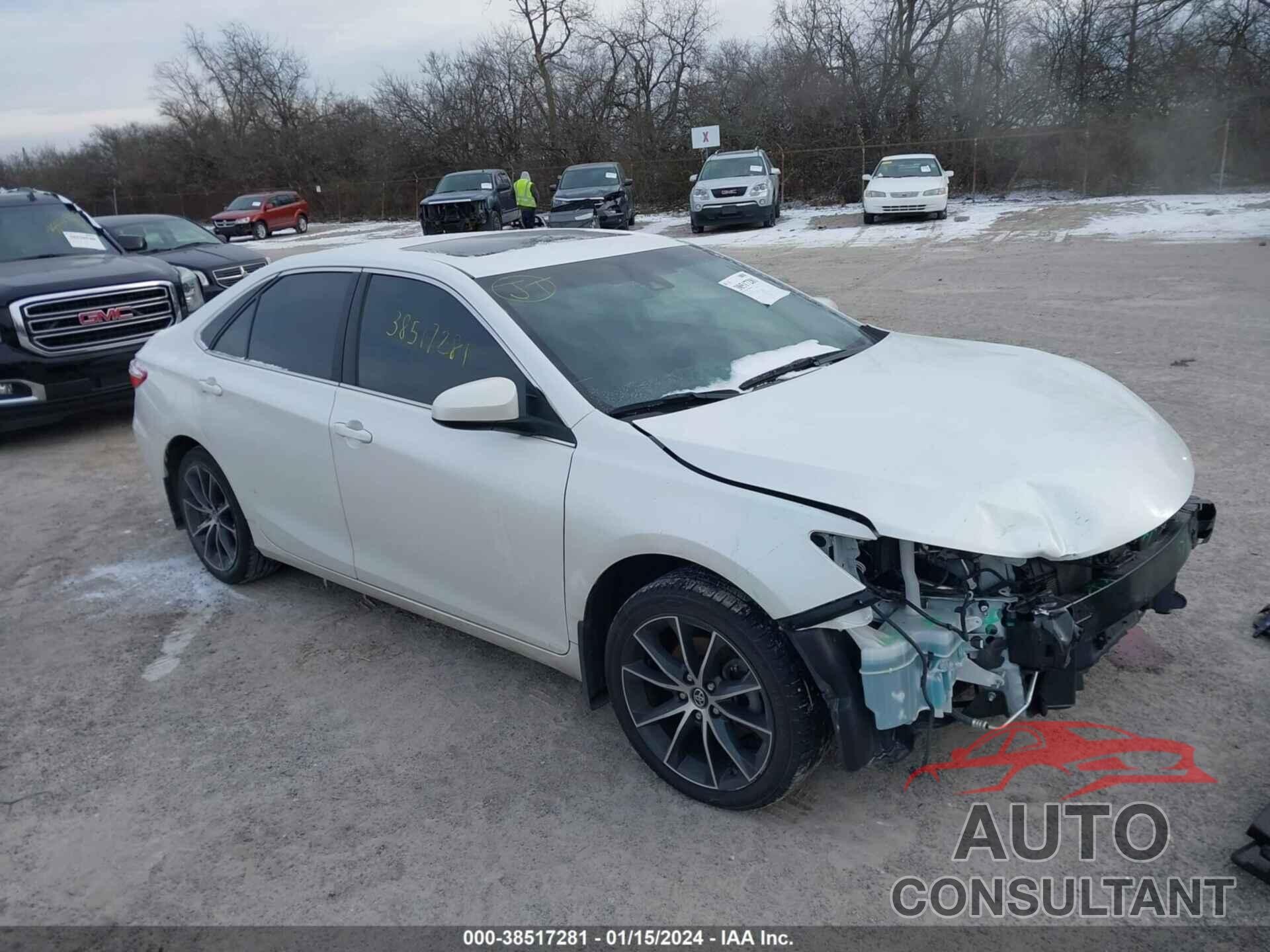 TOYOTA CAMRY 2017 - 4T1BK1FK1HU580814