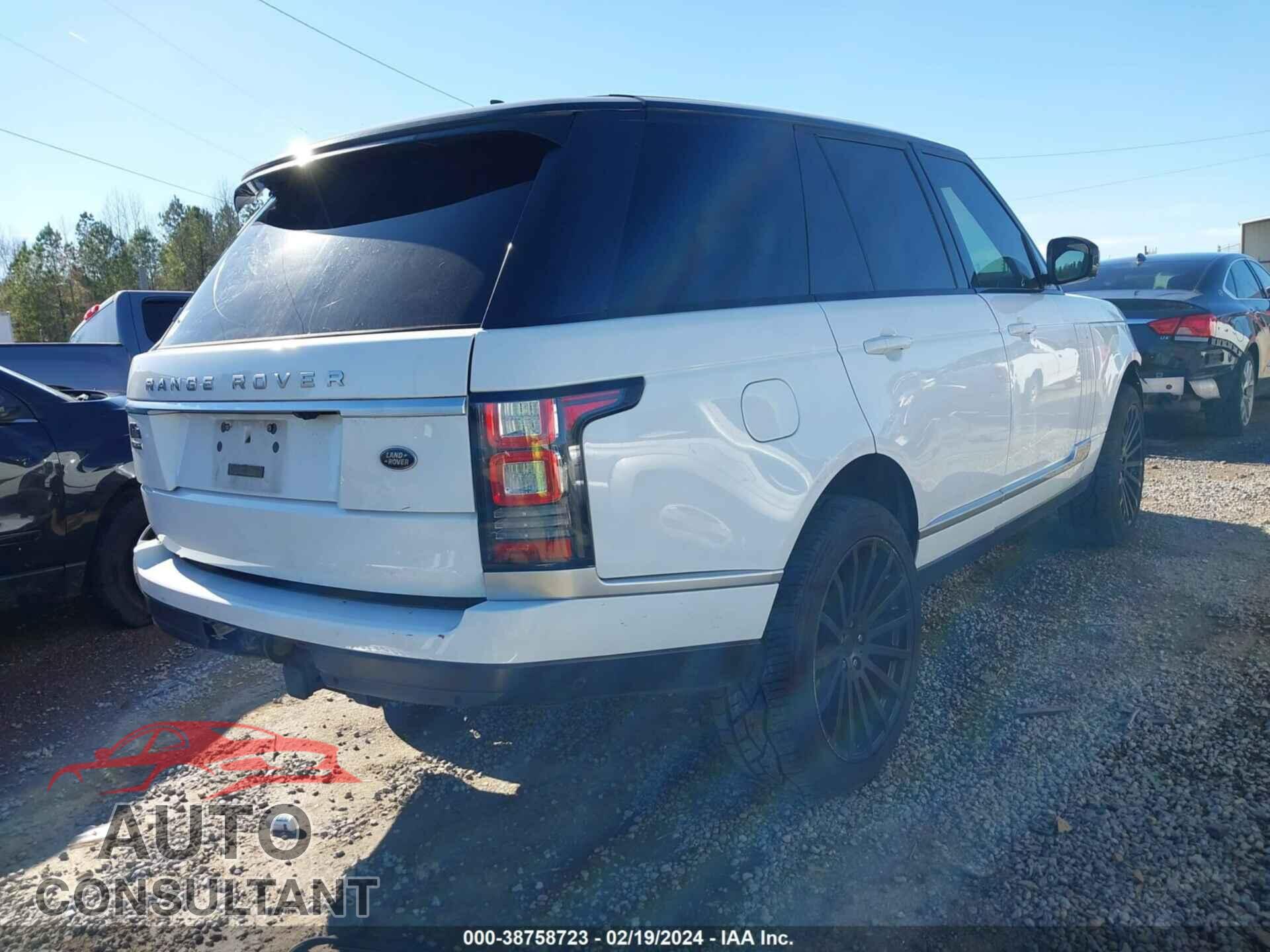 LAND ROVER RANGE ROVER 2016 - SALGS2EF6GA294681