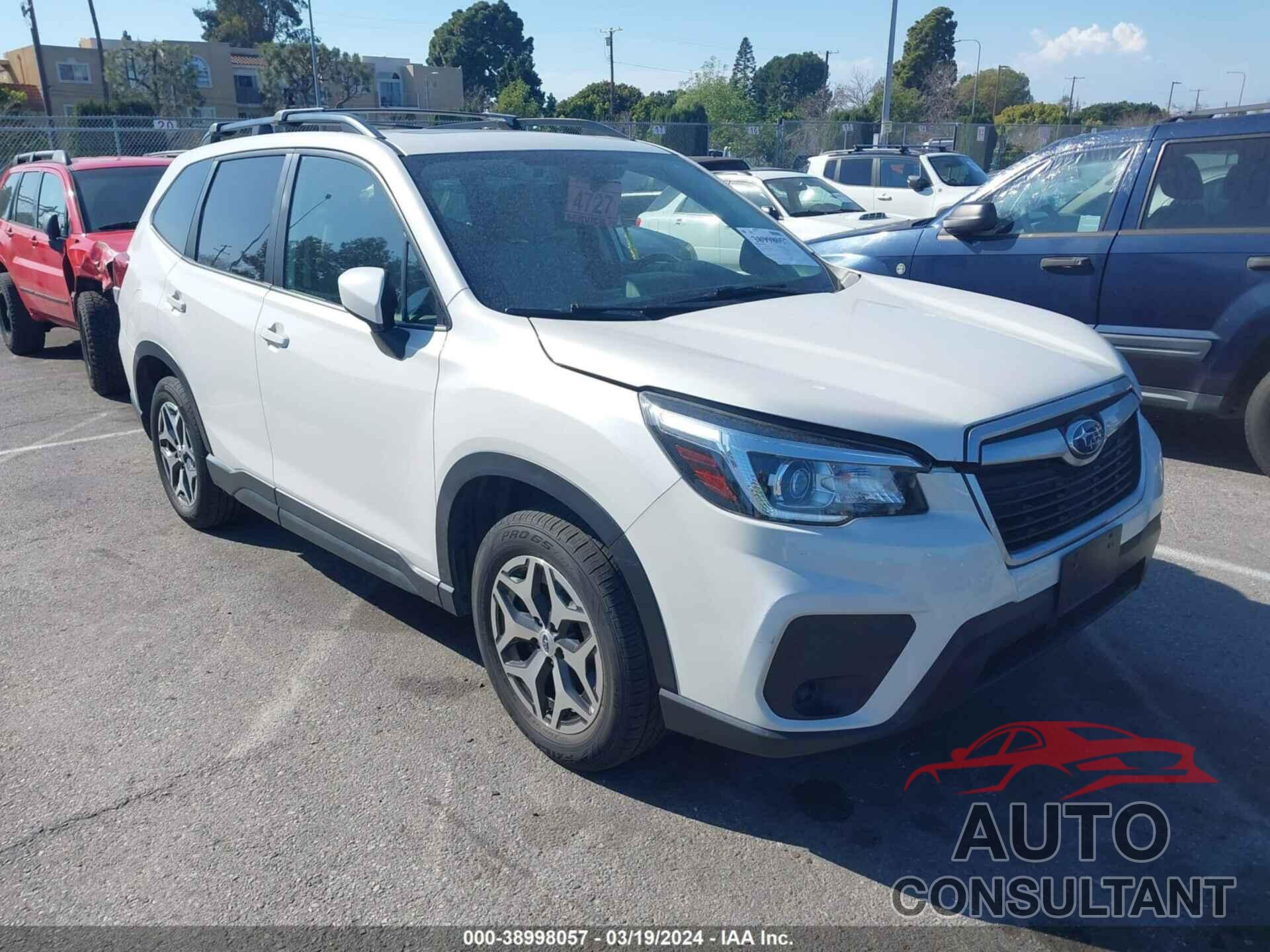 SUBARU FORESTER 2020 - JF2SKAGC0LH538584