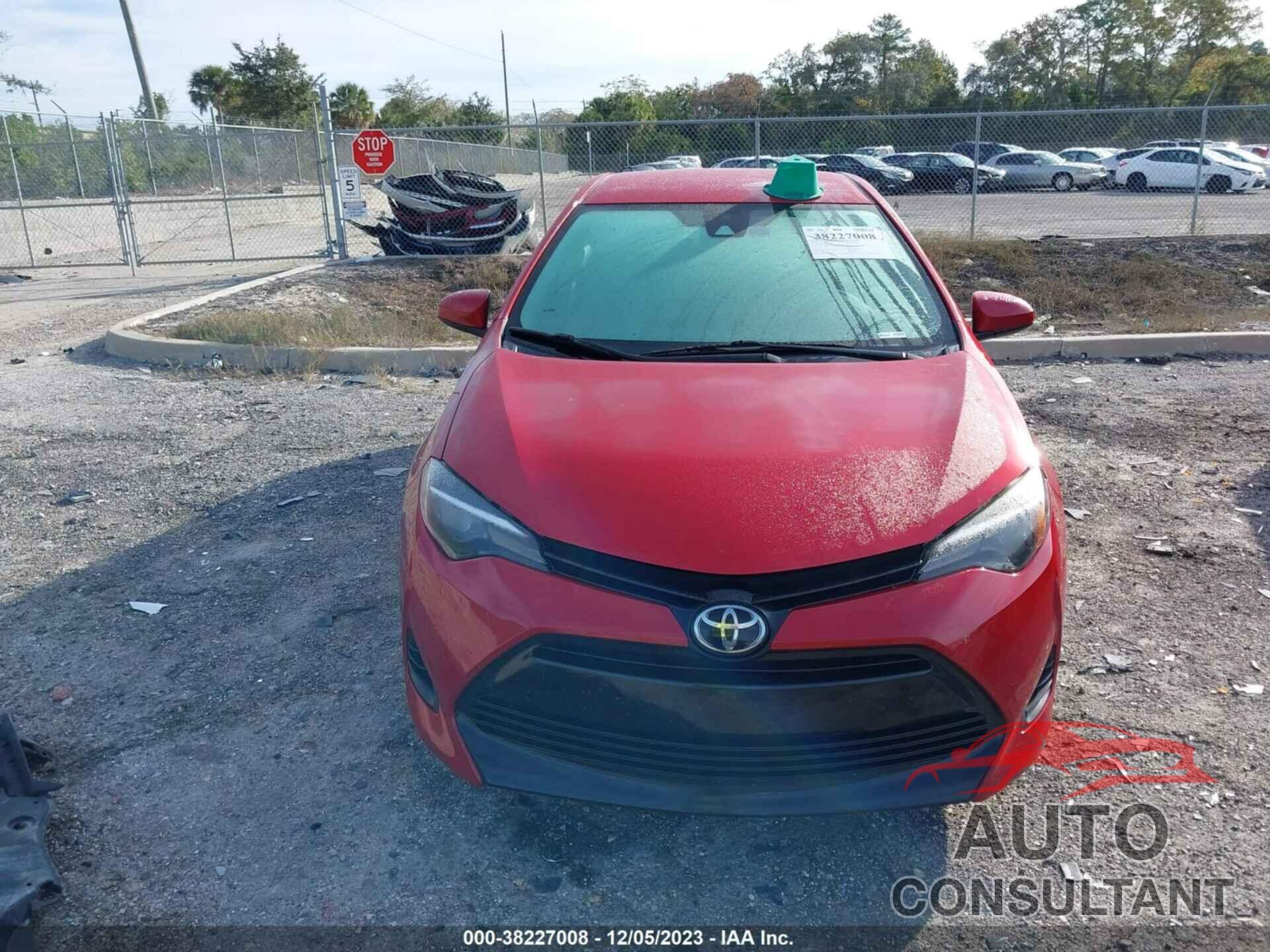 TOYOTA COROLLA 2019 - 2T1BURHEXKC204914