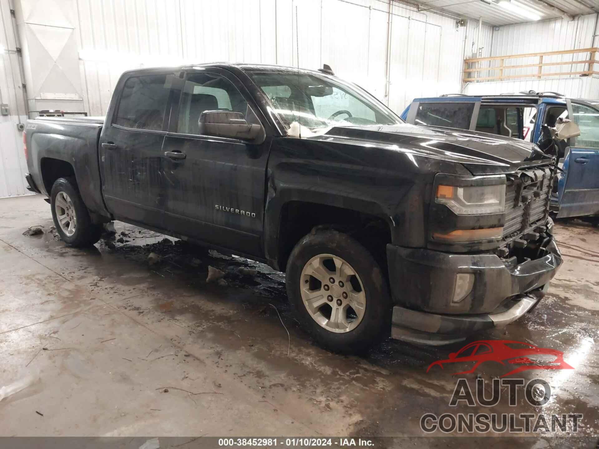 CHEVROLET SILVERADO 2017 - 3GCUKREC0HG514554