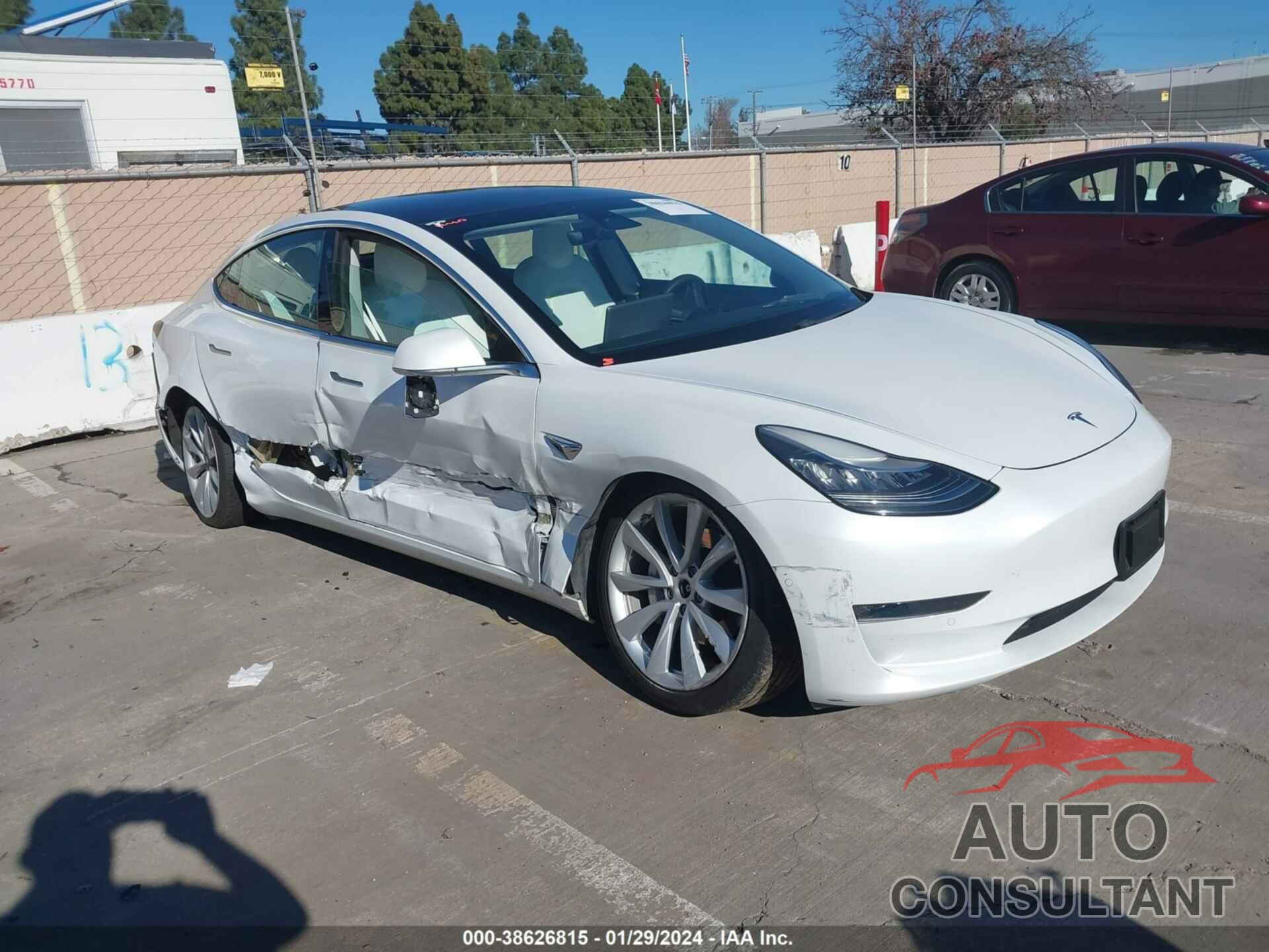TESLA MODEL 3 2020 - 5YJ3E1EB8LF622902