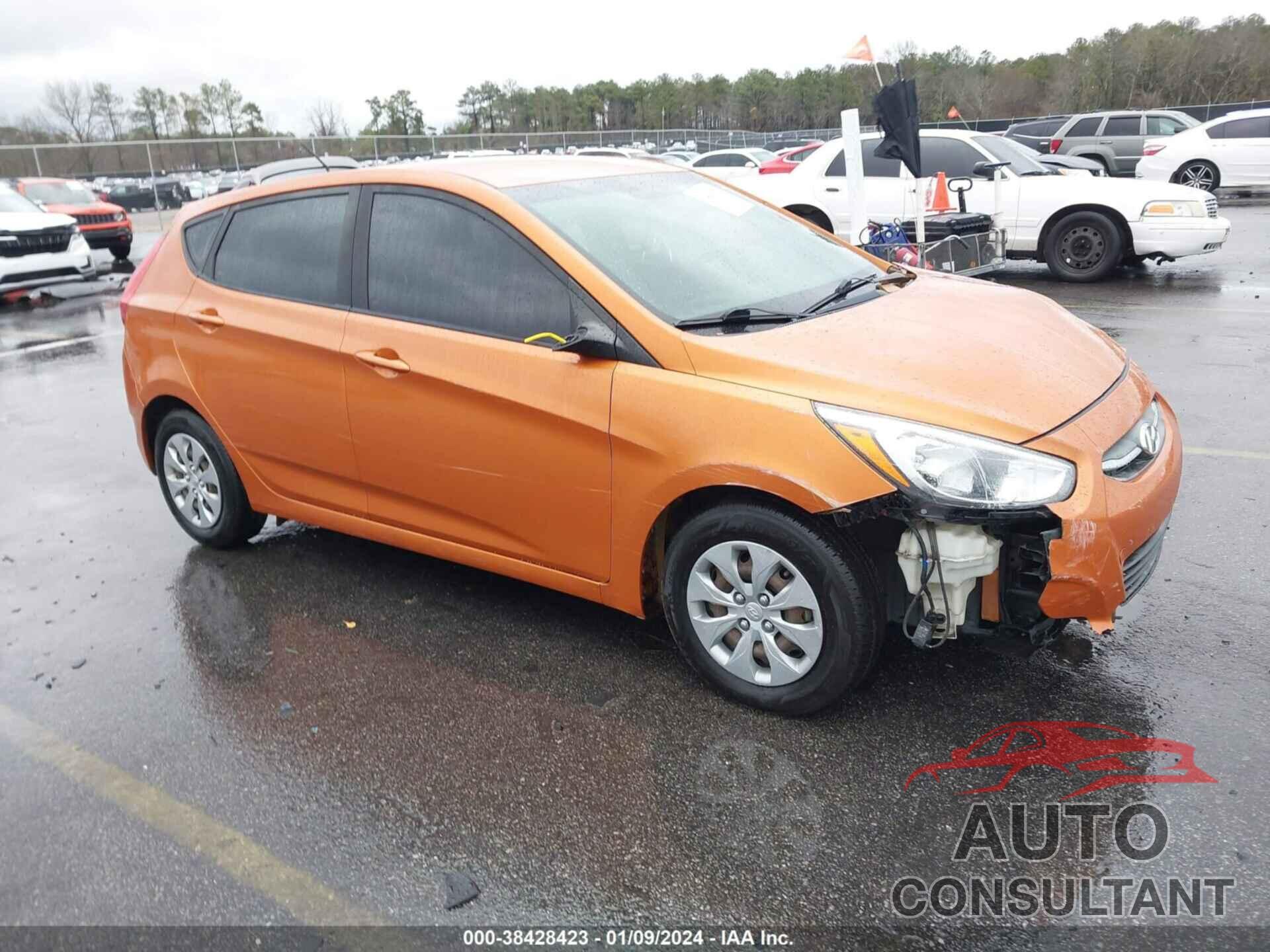 HYUNDAI ACCENT 2017 - KMHCT5AE3HU313569