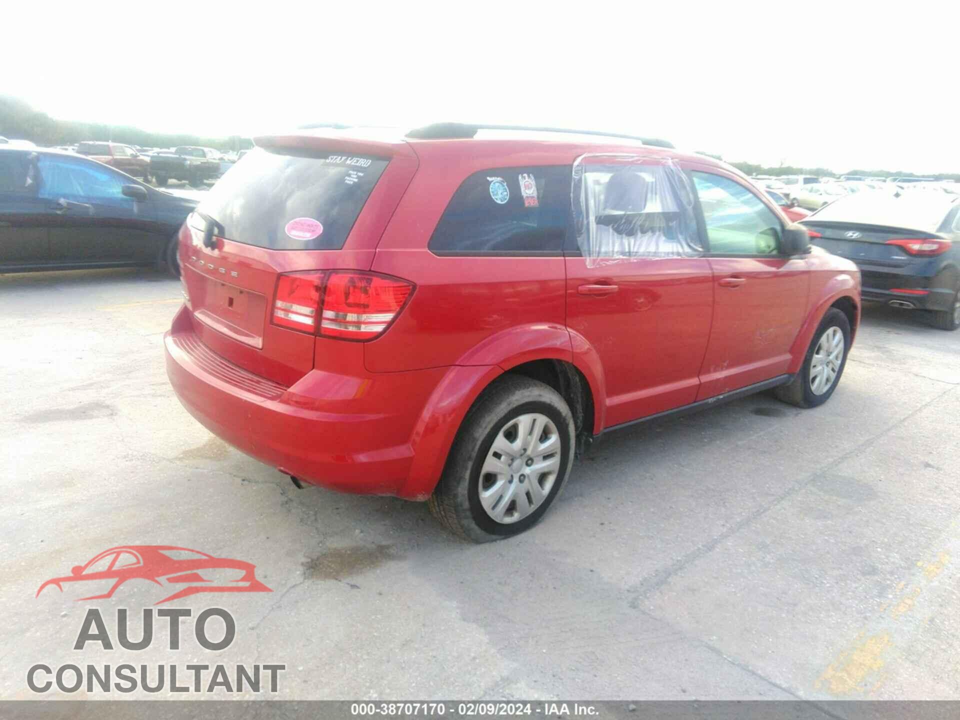 DODGE JOURNEY 2016 - 3C4PDCAB0GT138557