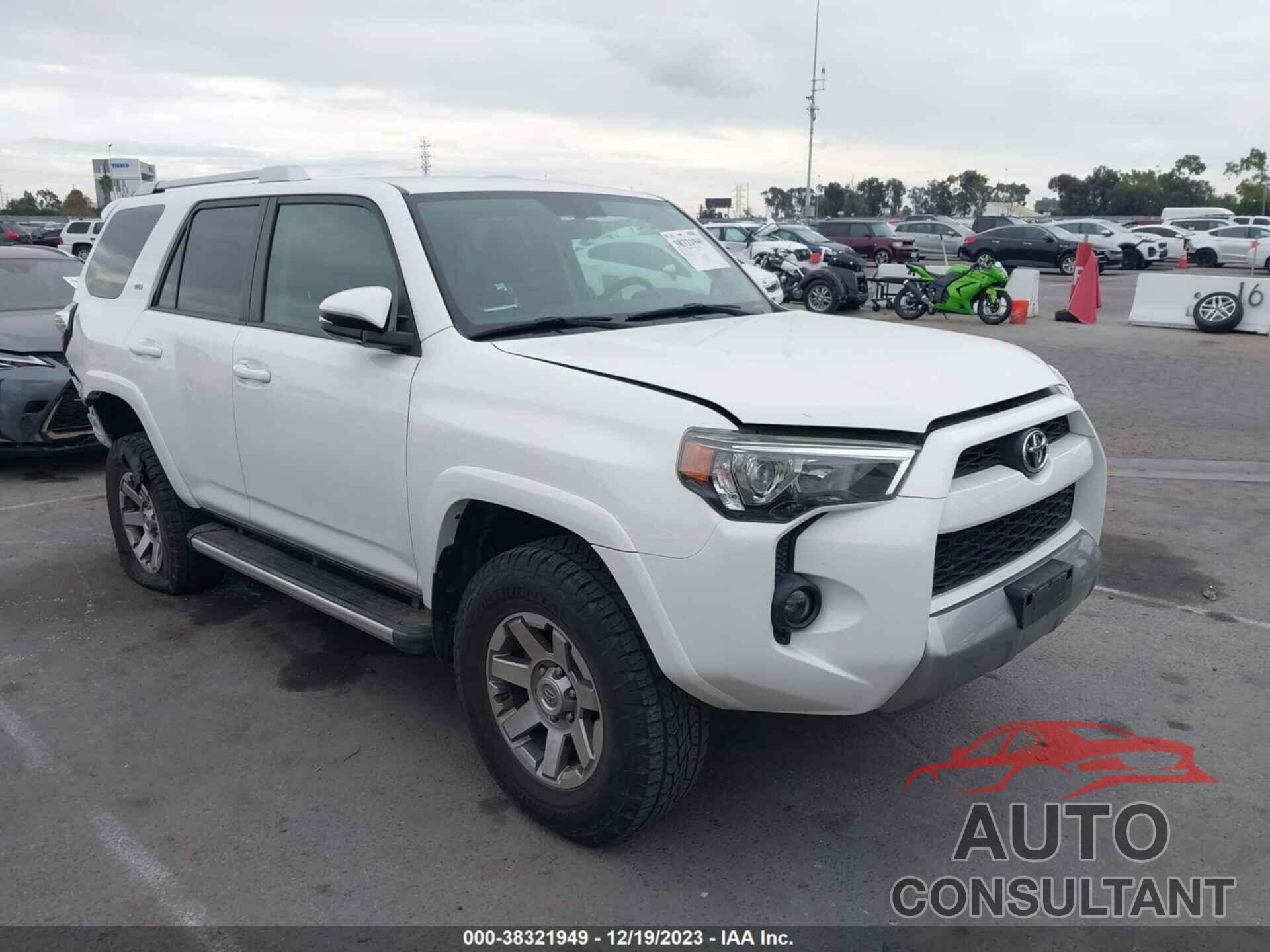 TOYOTA 4RUNNER 2016 - JTEBU5JR3G5364106