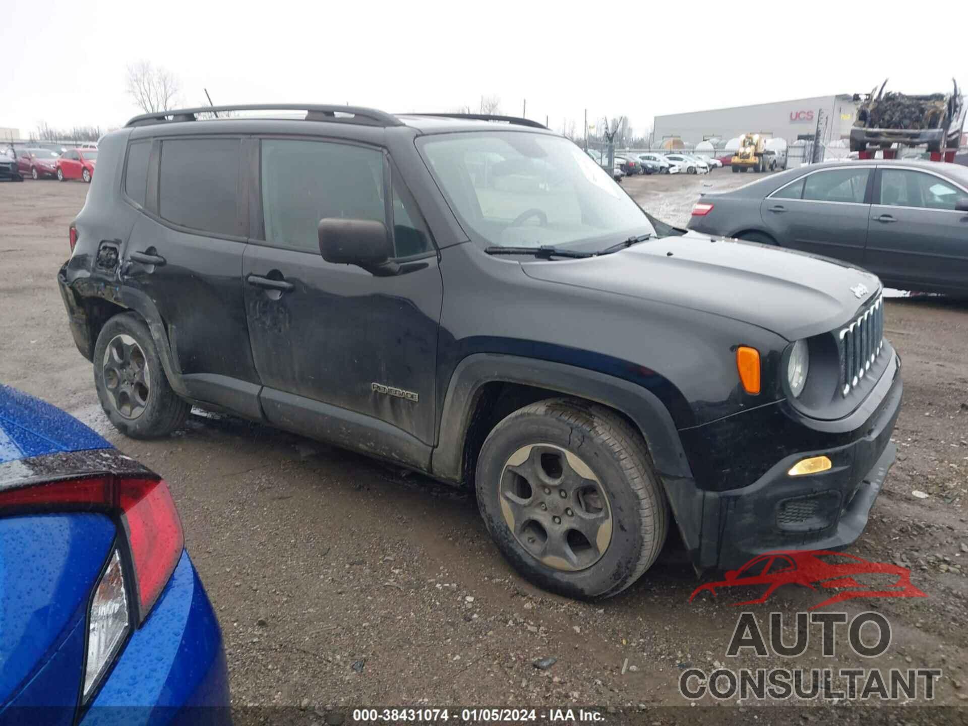 JEEP RENEGADE 2017 - ZACCJAAB7HPE77160