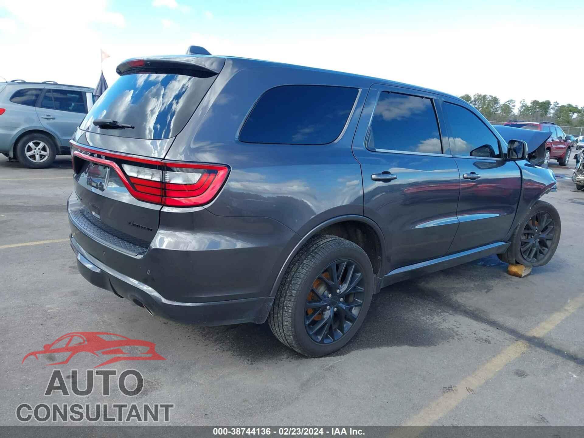 DODGE DURANGO 2016 - 1C4RDJDG8GC323620