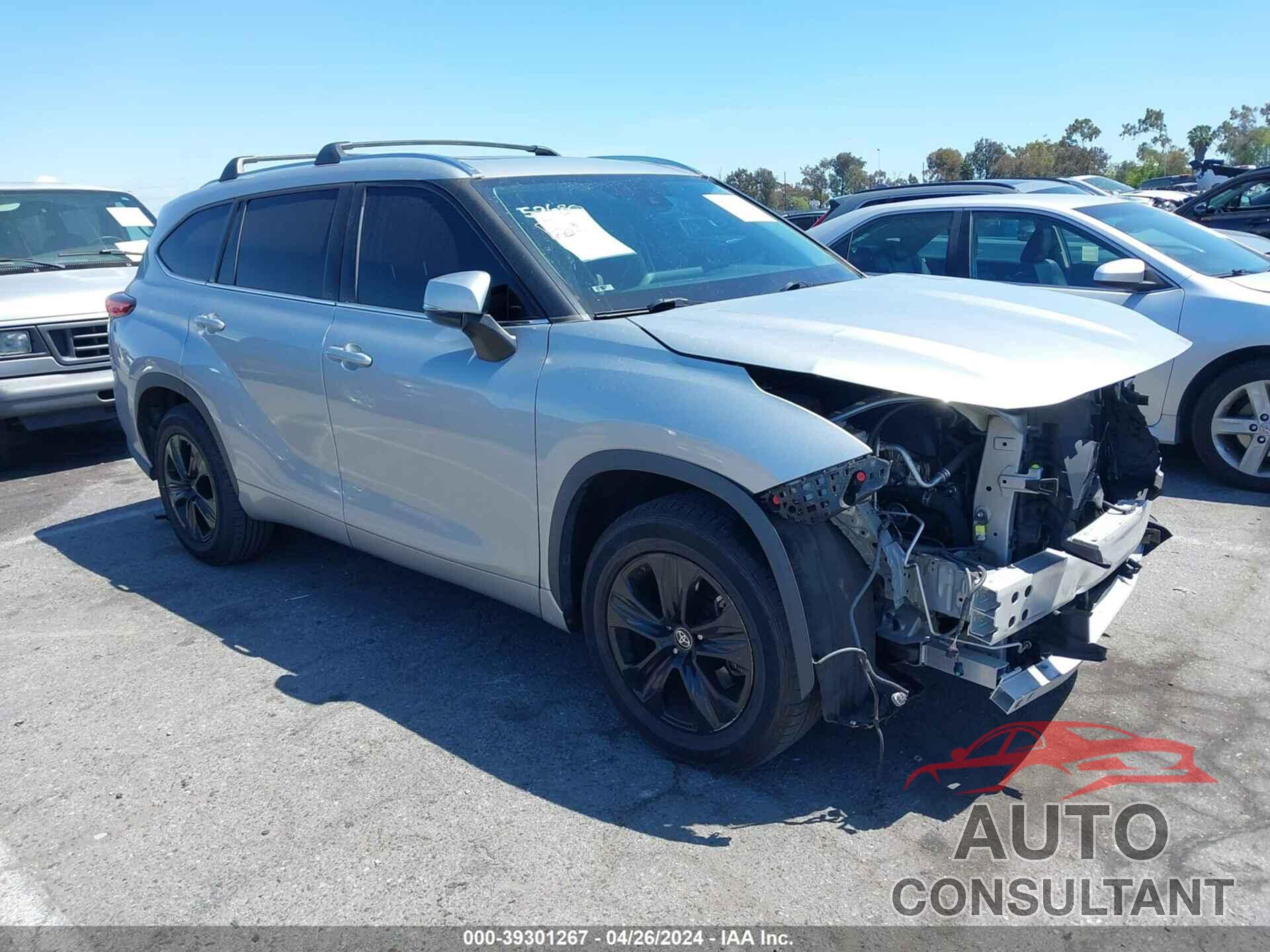 TOYOTA HIGHLANDER 2020 - 5TDHZRAH7LS506850