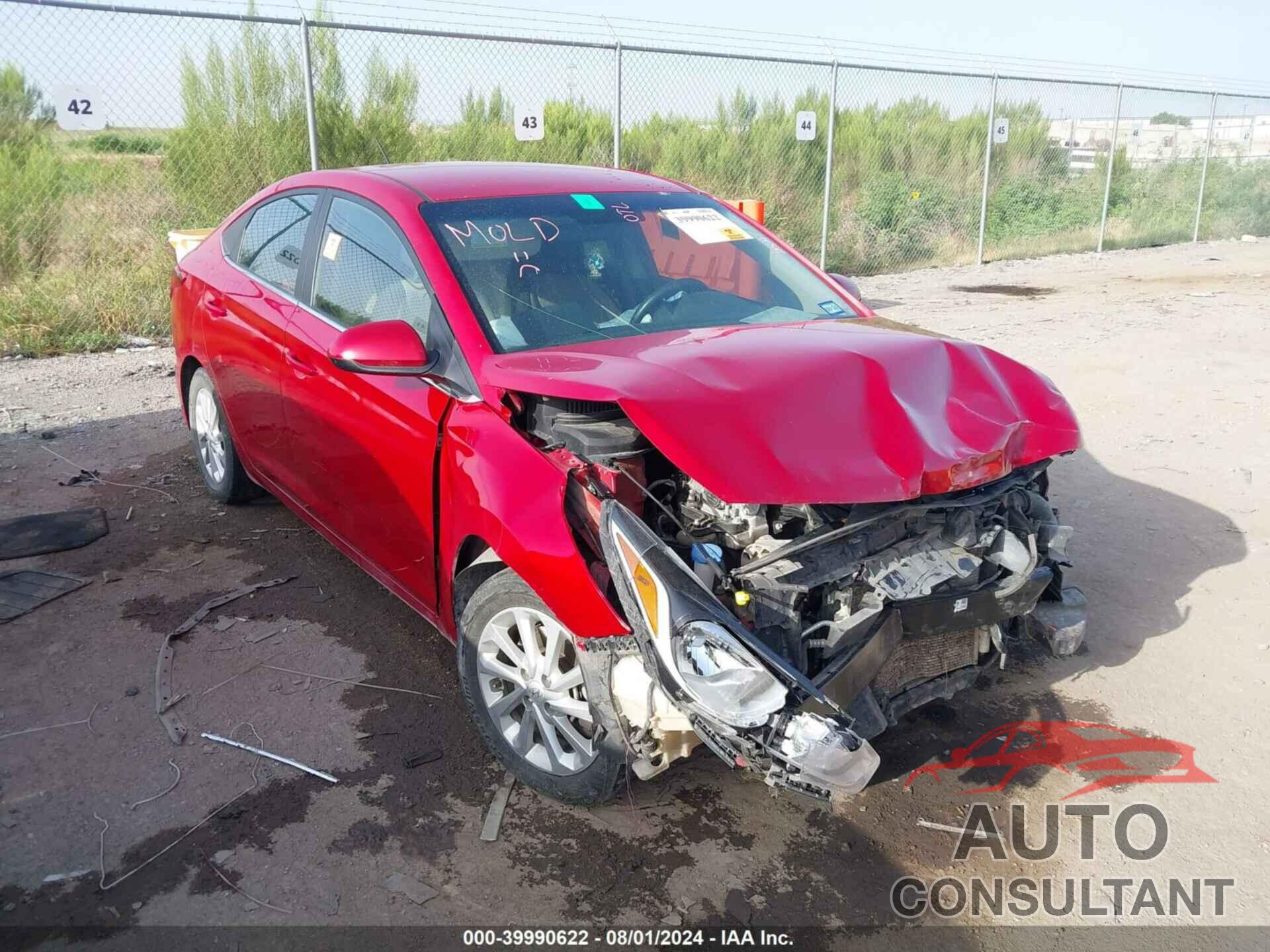 HYUNDAI ACCENT 2022 - 3KPC24A6XNE154179