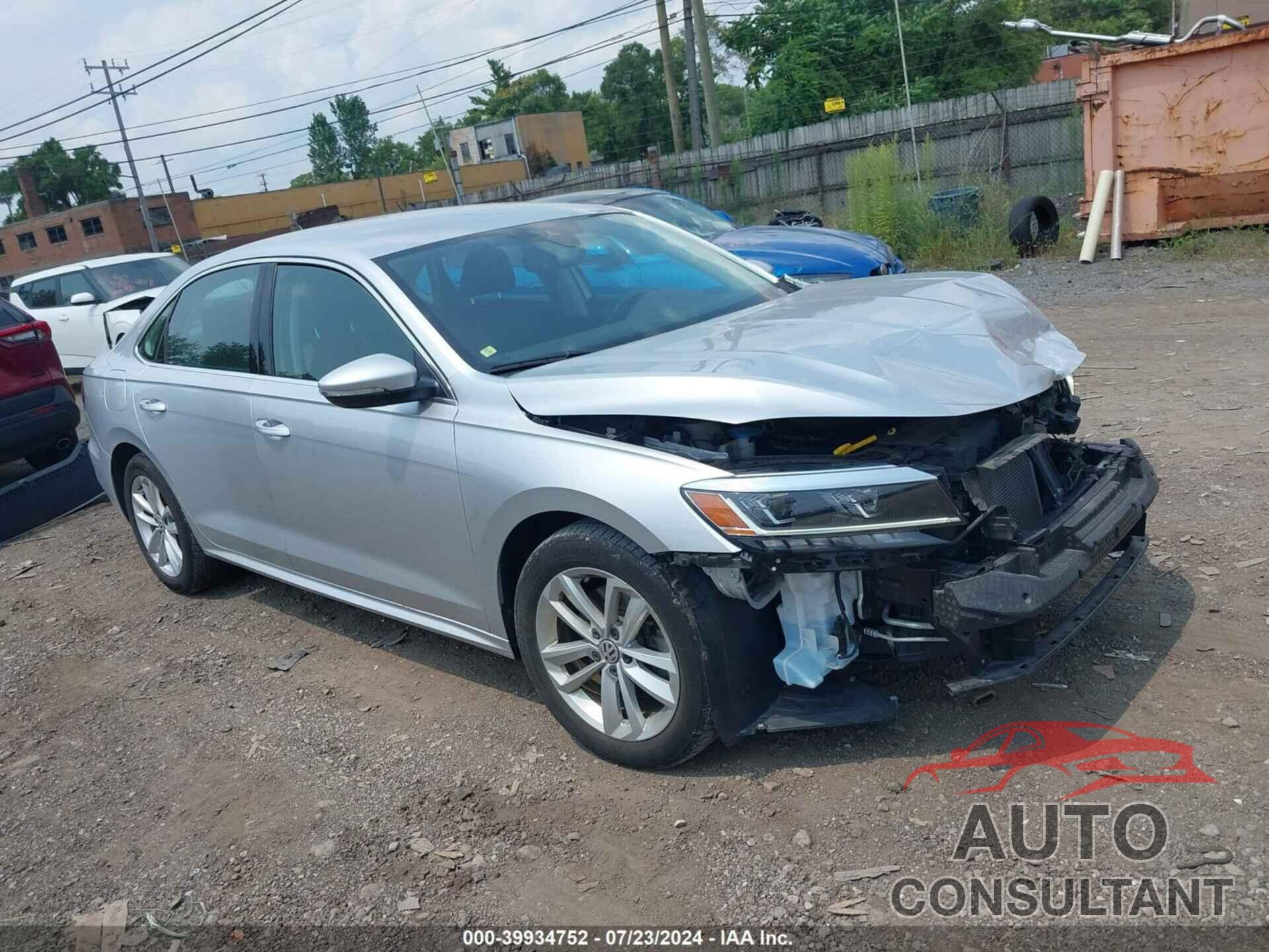 VOLKSWAGEN PASSAT 2020 - 1VWSA7A38LC022626