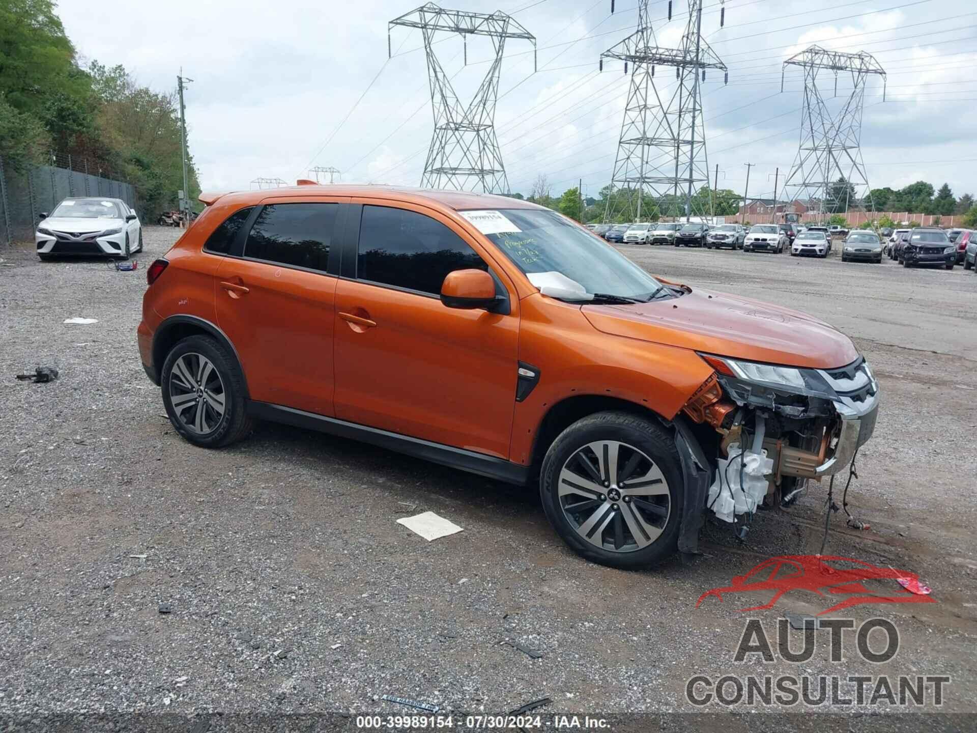 MITSUBISHI OUTLANDER SPORT 2022 - JA4ARUAU2NU002782