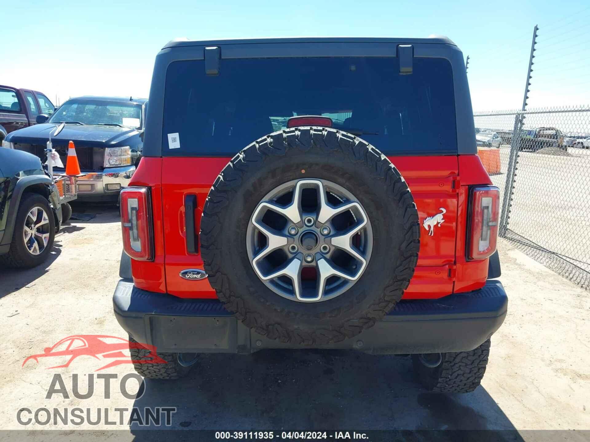 FORD BRONCO 2022 - 1FMEE5DH5NLB85622
