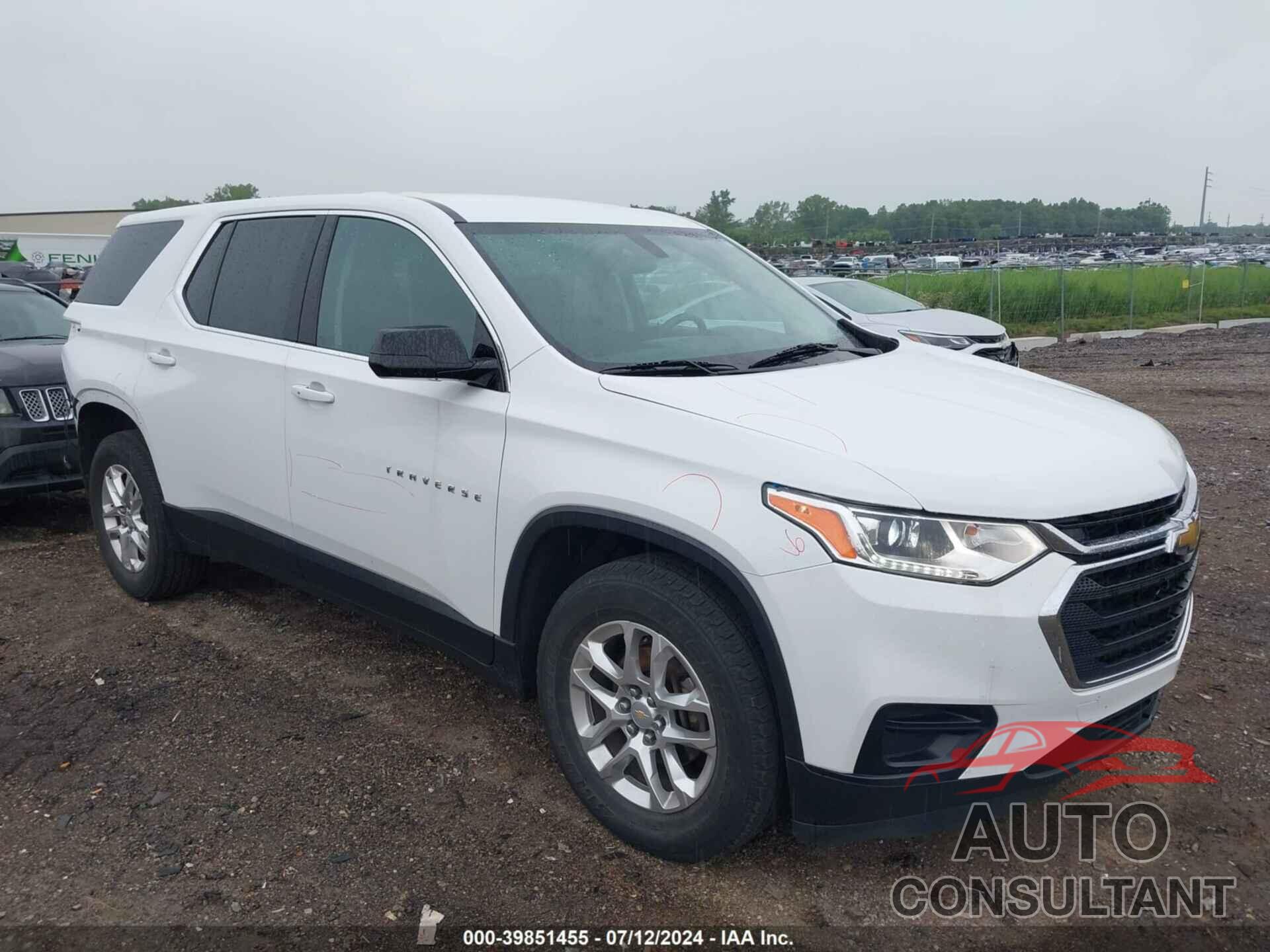 CHEVROLET TRAVERSE 2019 - 1GNERFKW7KJ254082