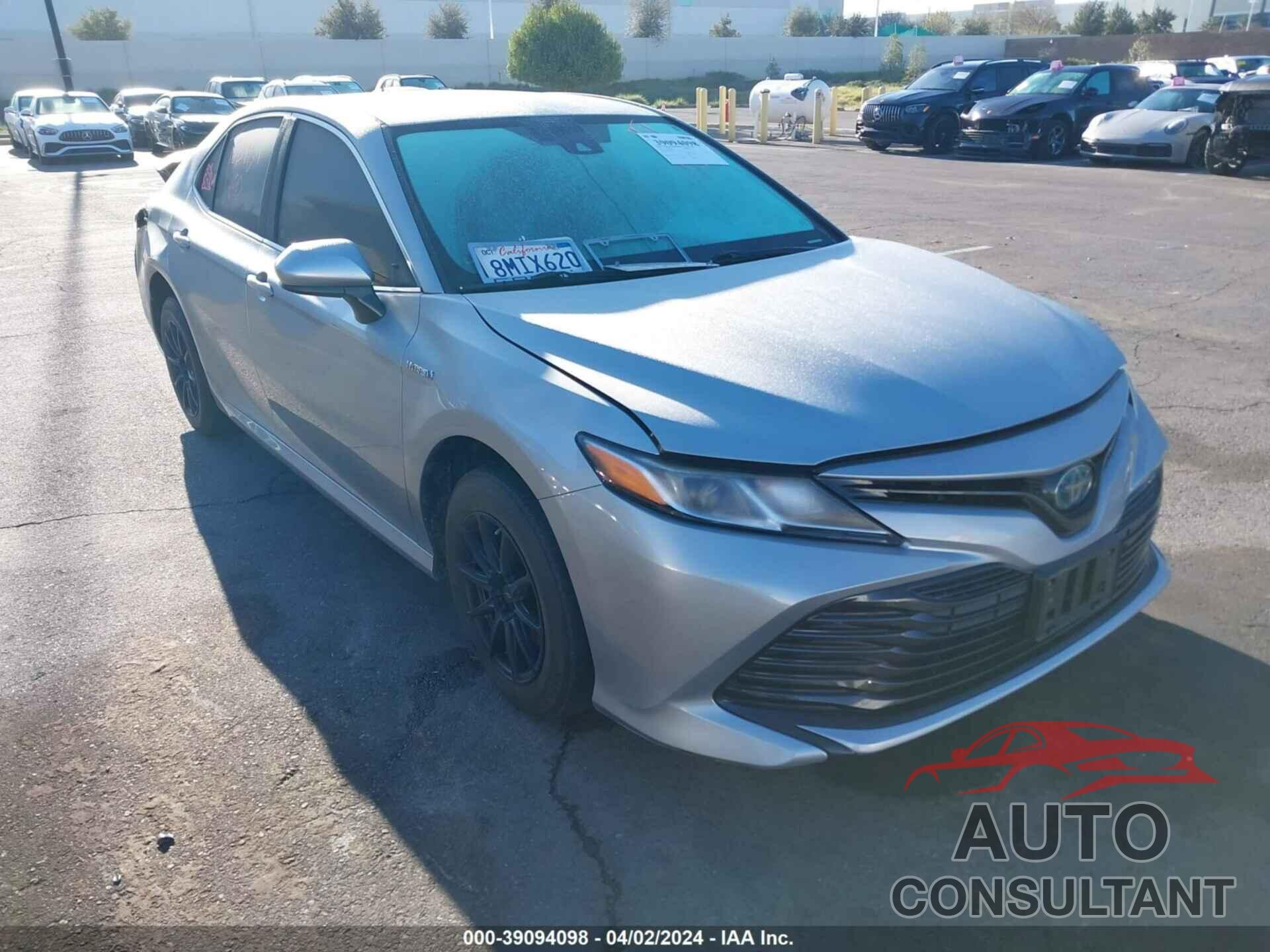 TOYOTA CAMRY 2019 - 4T1B31HK0KU517284