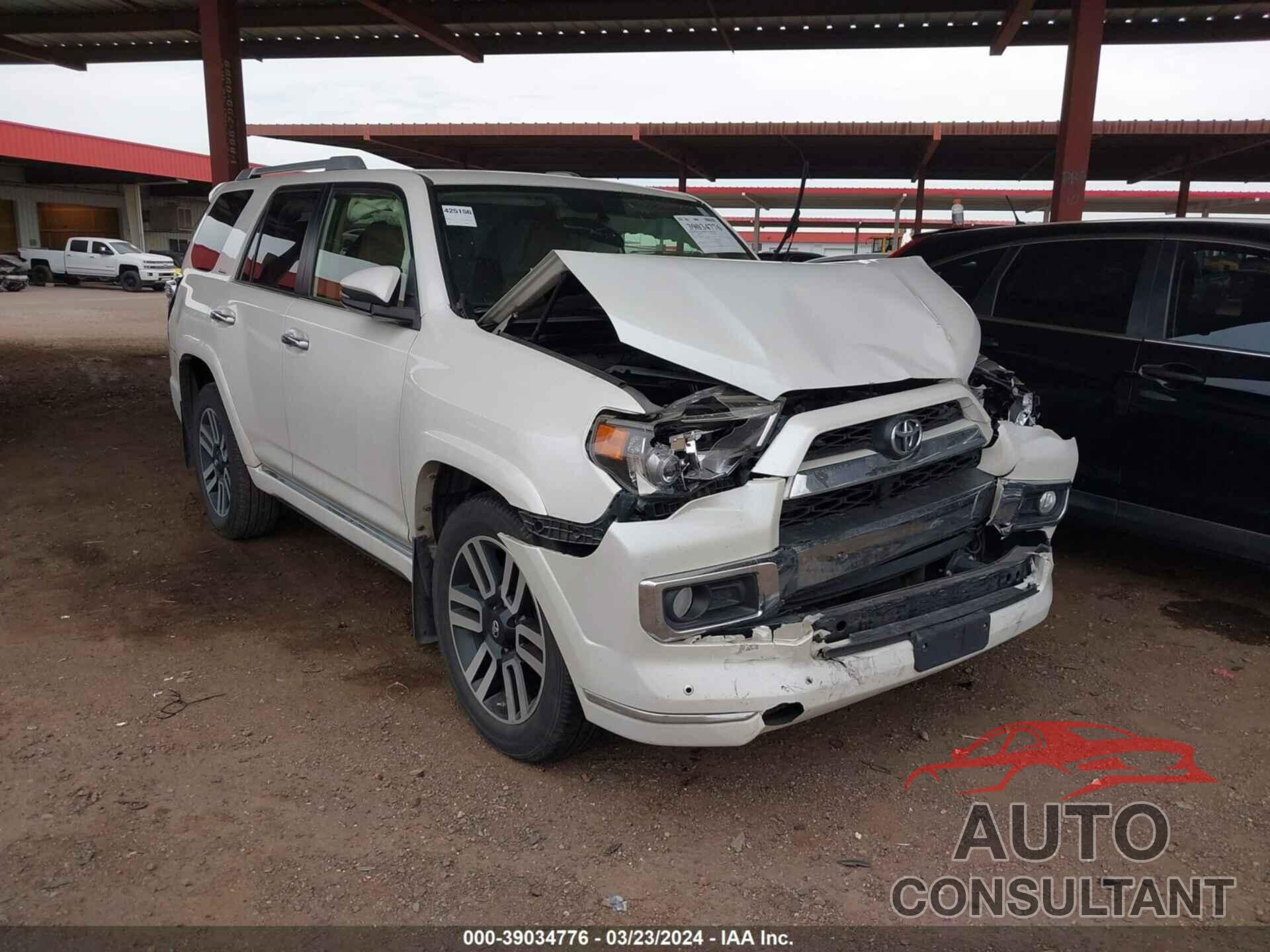 TOYOTA 4RUNNER 2018 - JTEZU5JR3J5175641