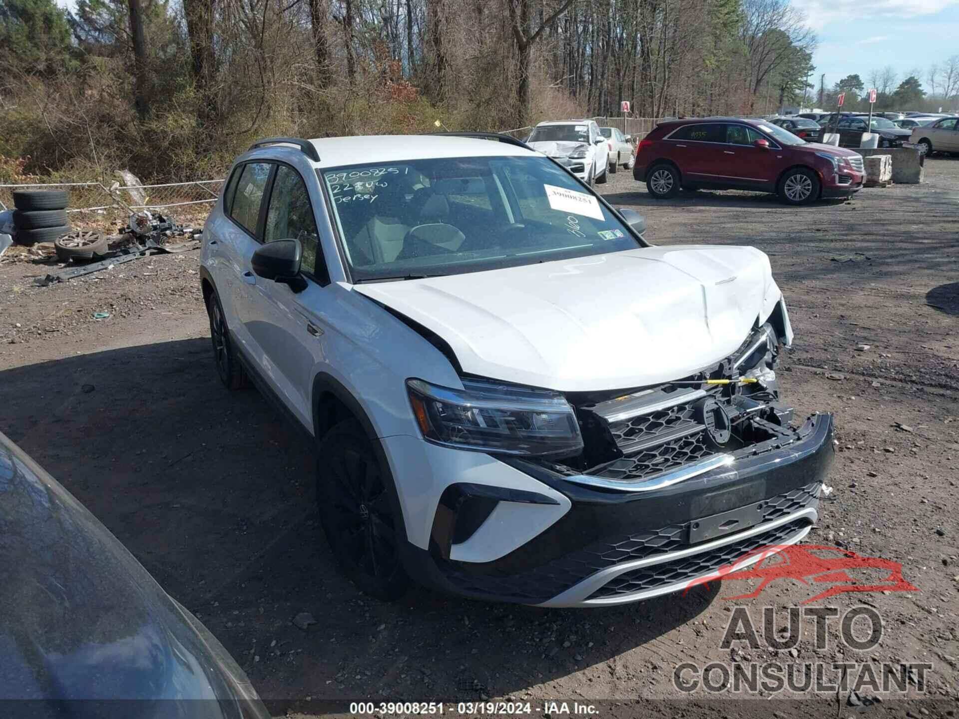 VOLKSWAGEN TAOS 2022 - 3VVAX7B23NM078608
