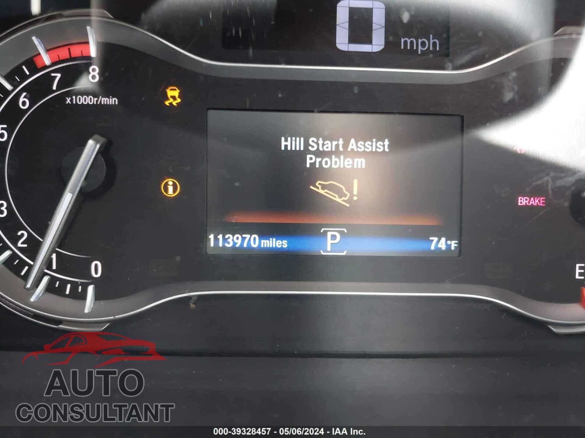 HONDA PILOT 2018 - 5FNYF5H39JB005696