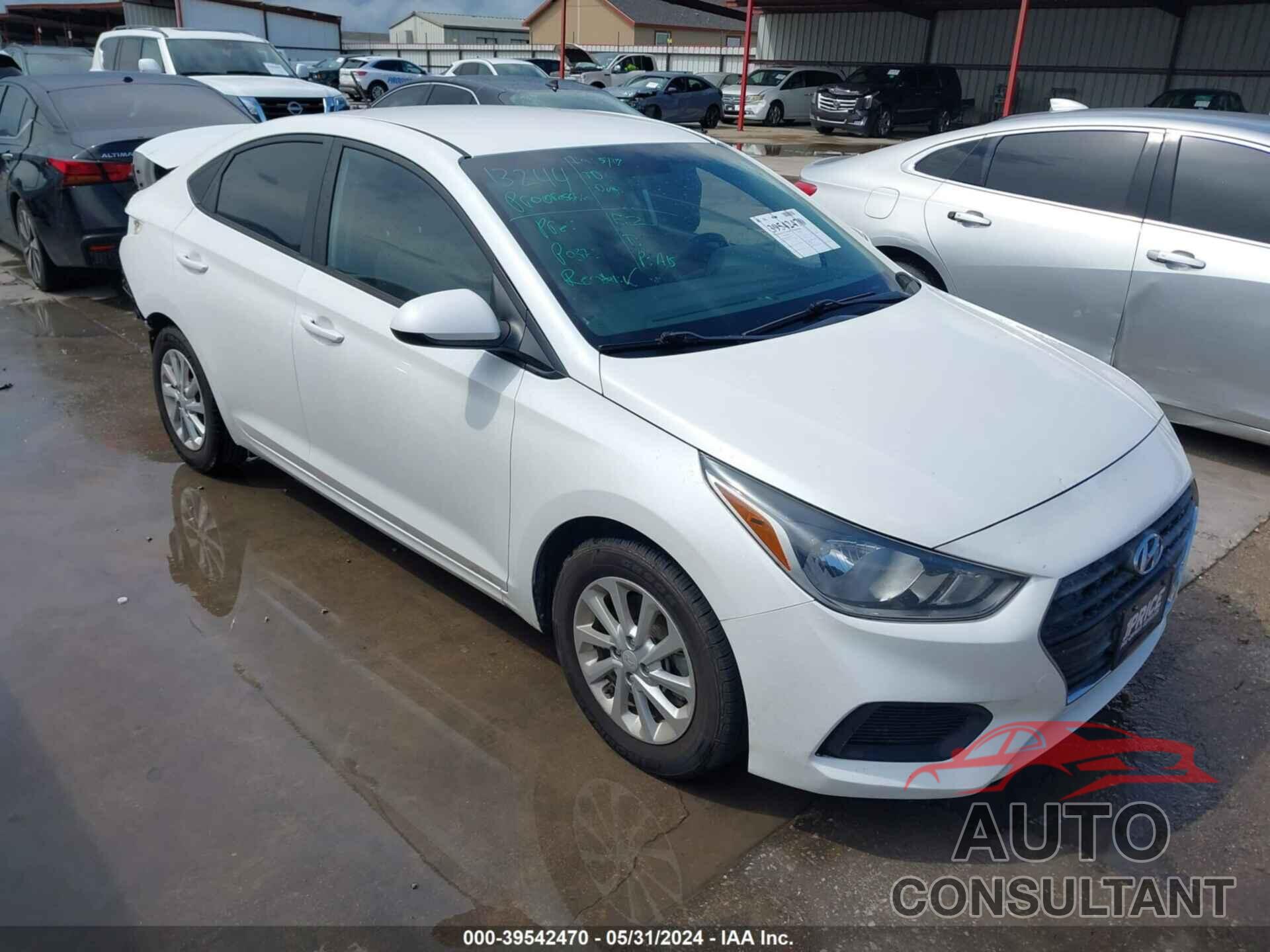 HYUNDAI ACCENT 2018 - 3KPC24A32JE010643