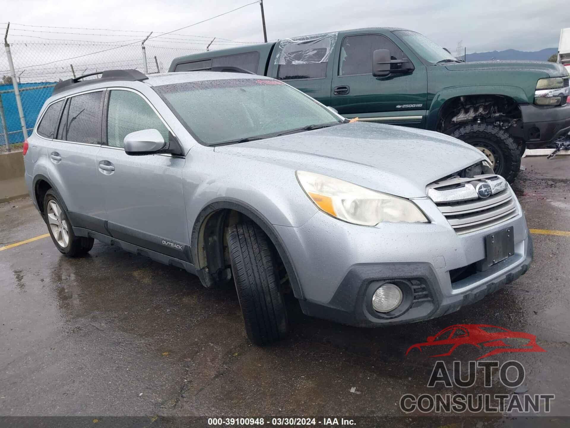 SUBARU OUTBACK 2013 - 4S4BRBGC1D3229426