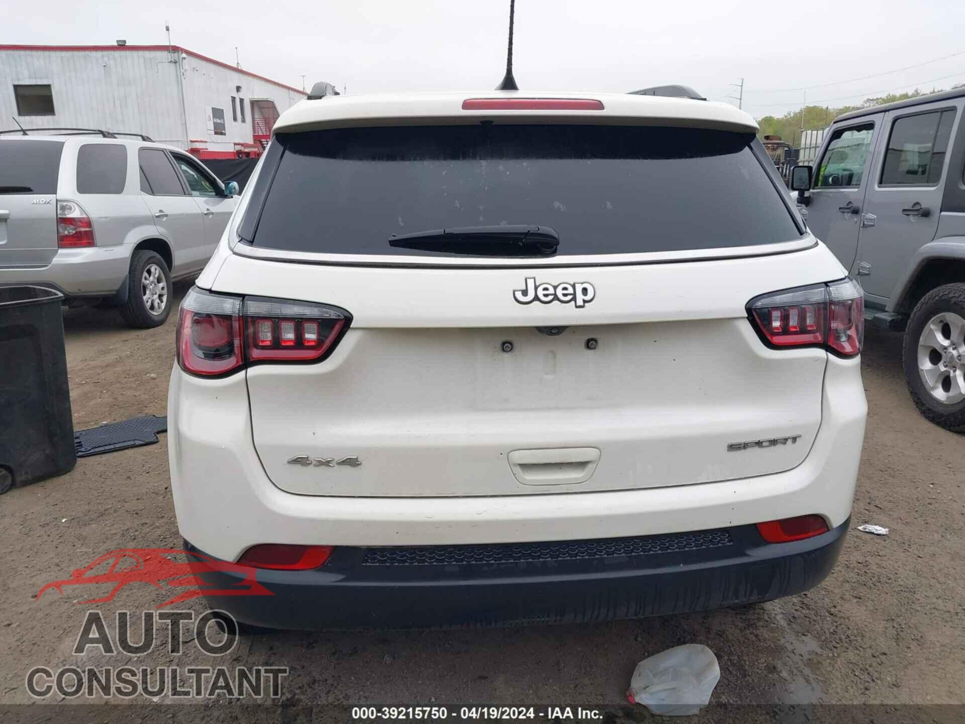 JEEP COMPASS 2020 - 3C4NJDAB9LT160895