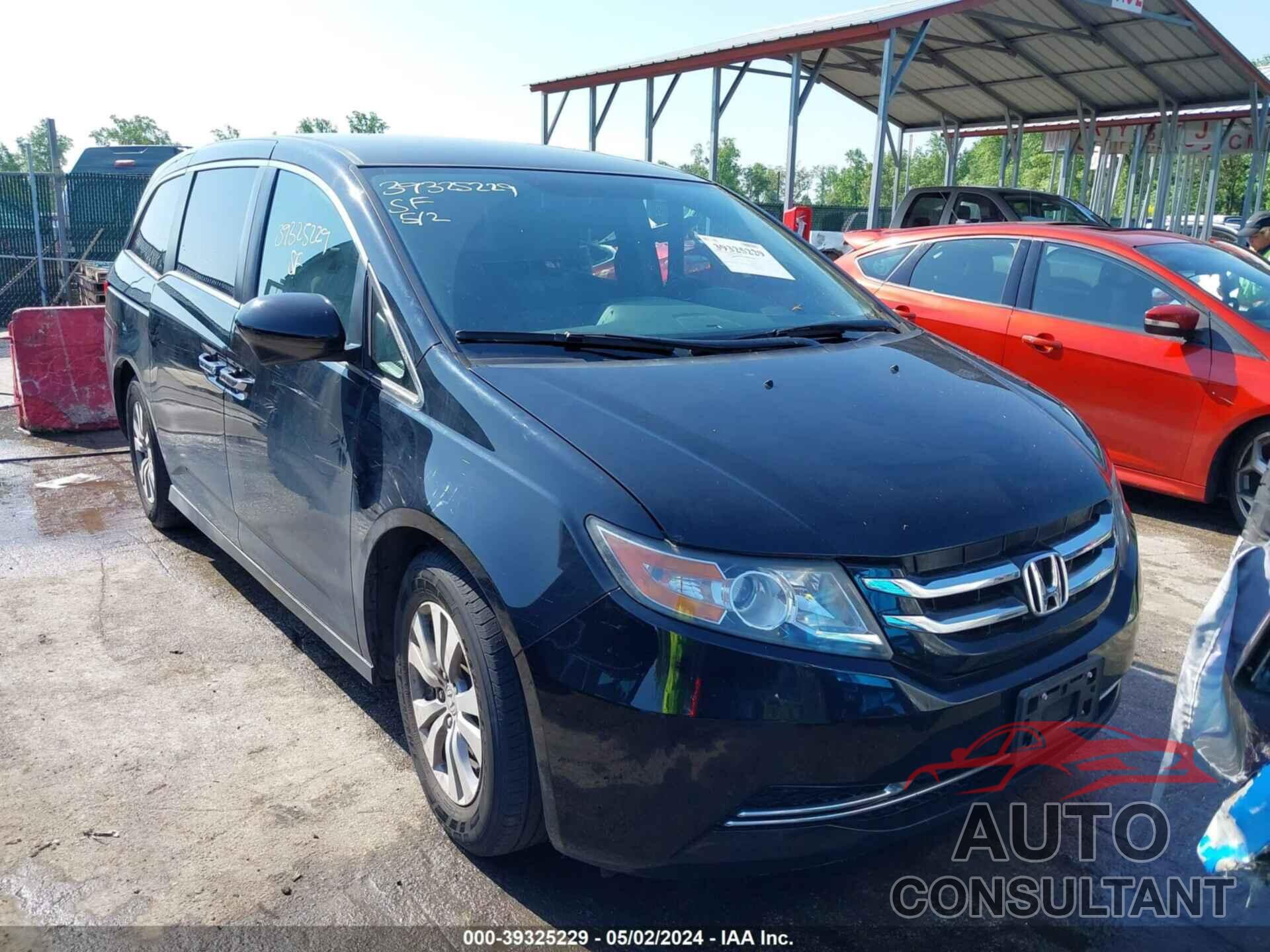 HONDA ODYSSEY 2017 - 5FNRL5H37HB020351