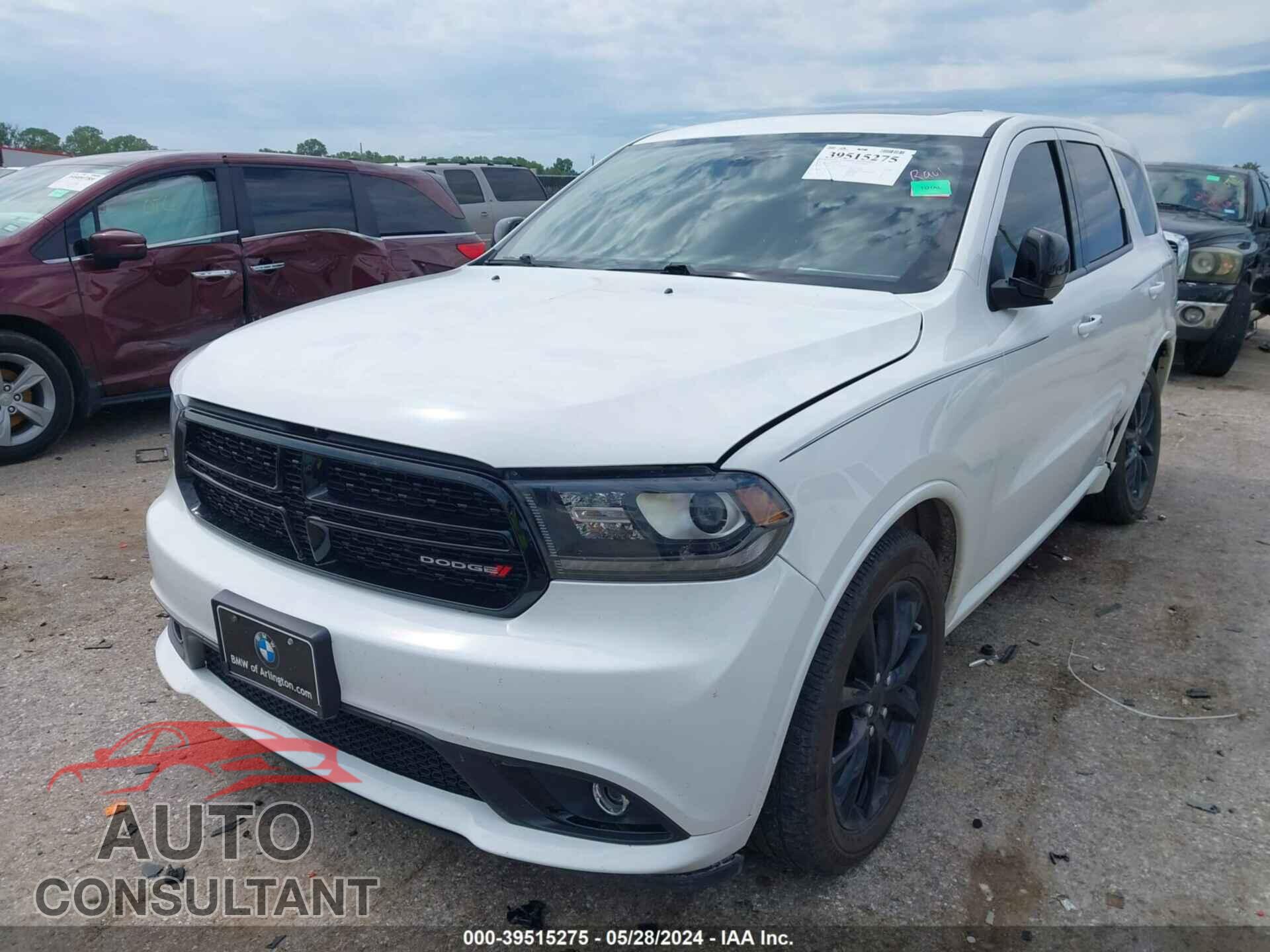 DODGE DURANGO 2017 - 1C4SDHCT1HC660673