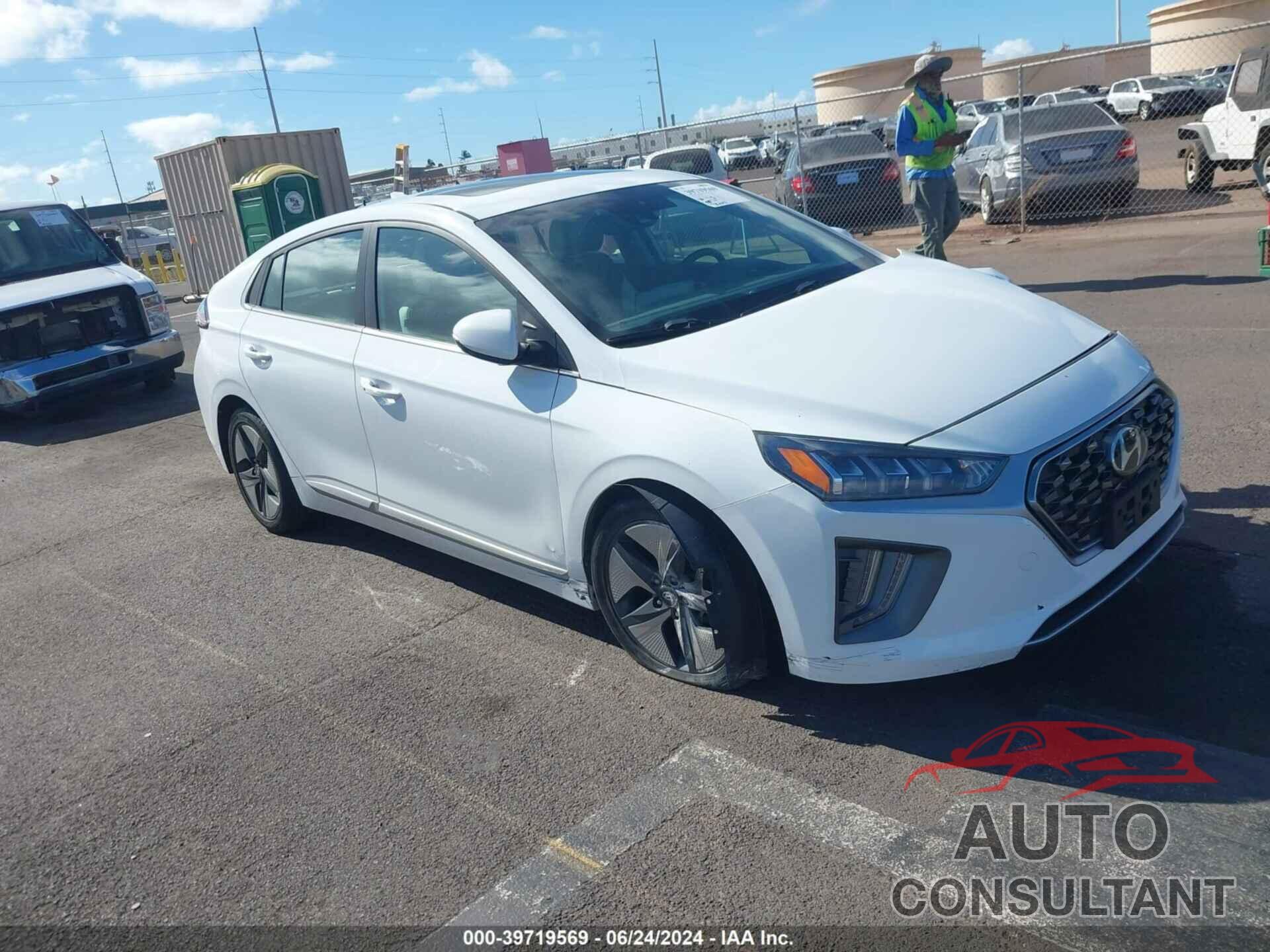 HYUNDAI IONIQ HYBRID 2022 - KMHC85LC9NU269571
