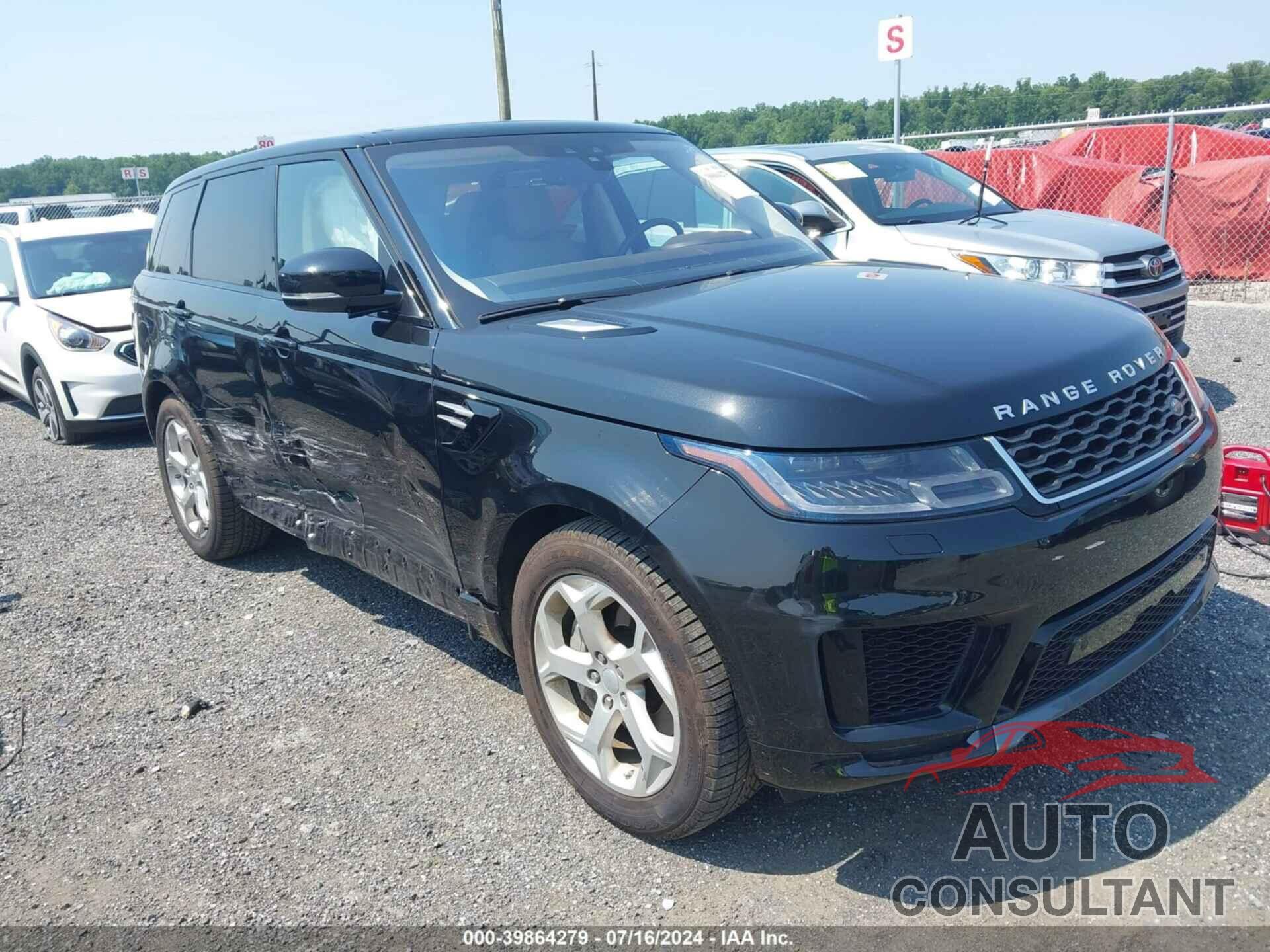 LAND ROVER RANGE ROVER SPORT 2019 - SALWR2RV3KA835851