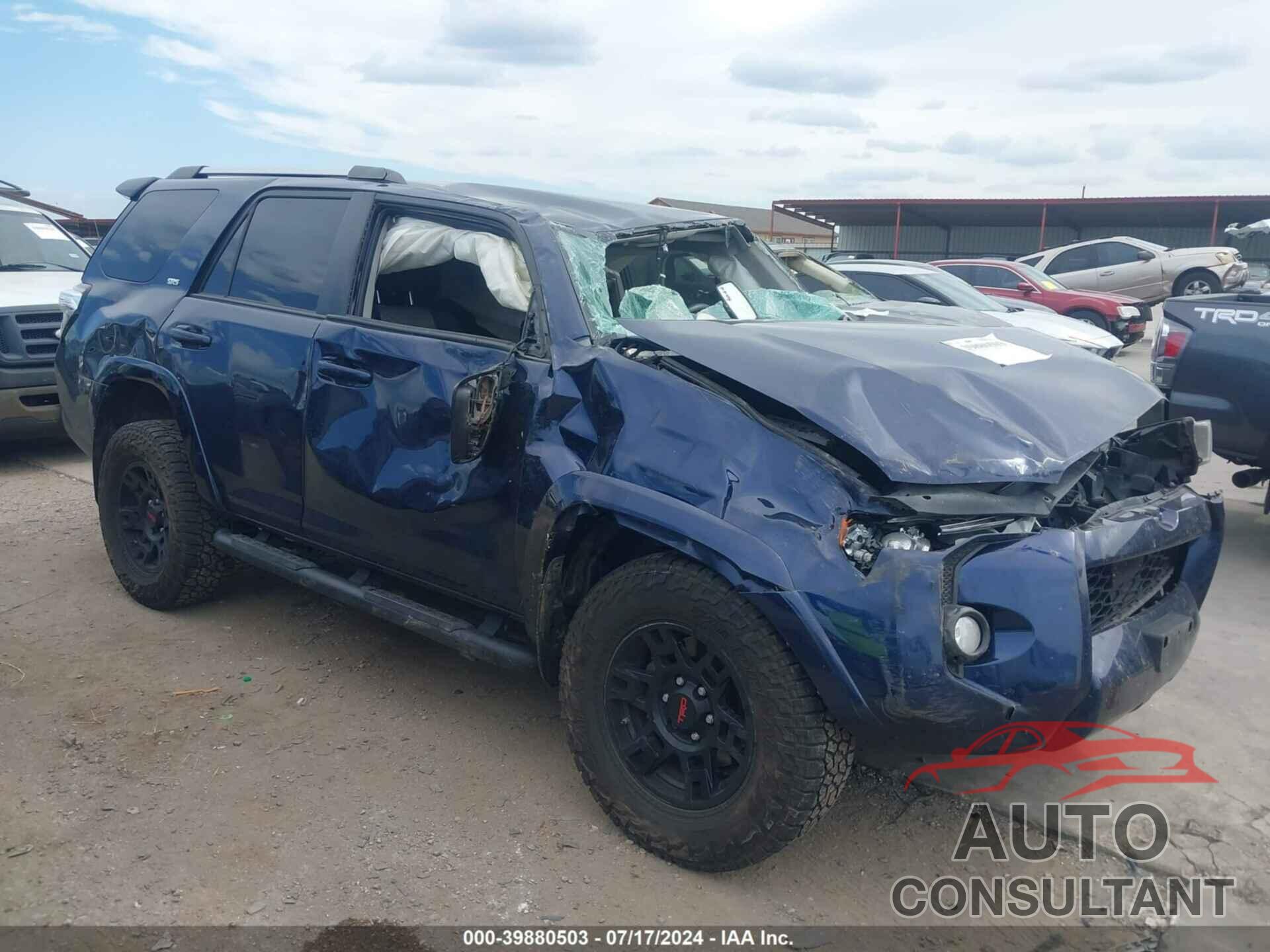 TOYOTA 4RUNNER 2020 - JTEZU5JR6L5227850