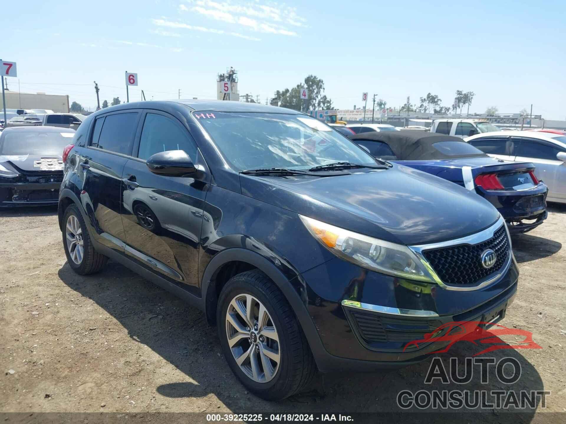 KIA SPORTAGE 2016 - KNDPB3AC9G7836426