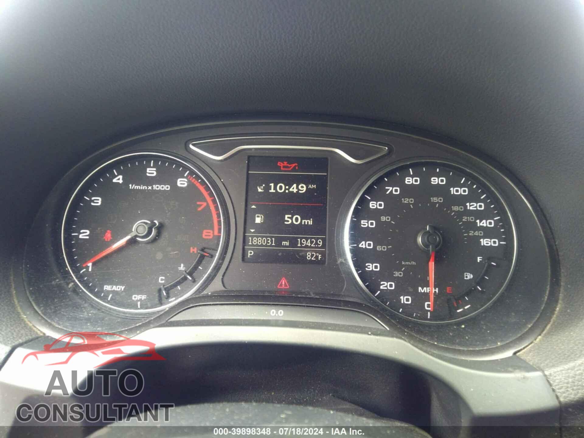 AUDI A3 2016 - WAUB8GFF4G1031744