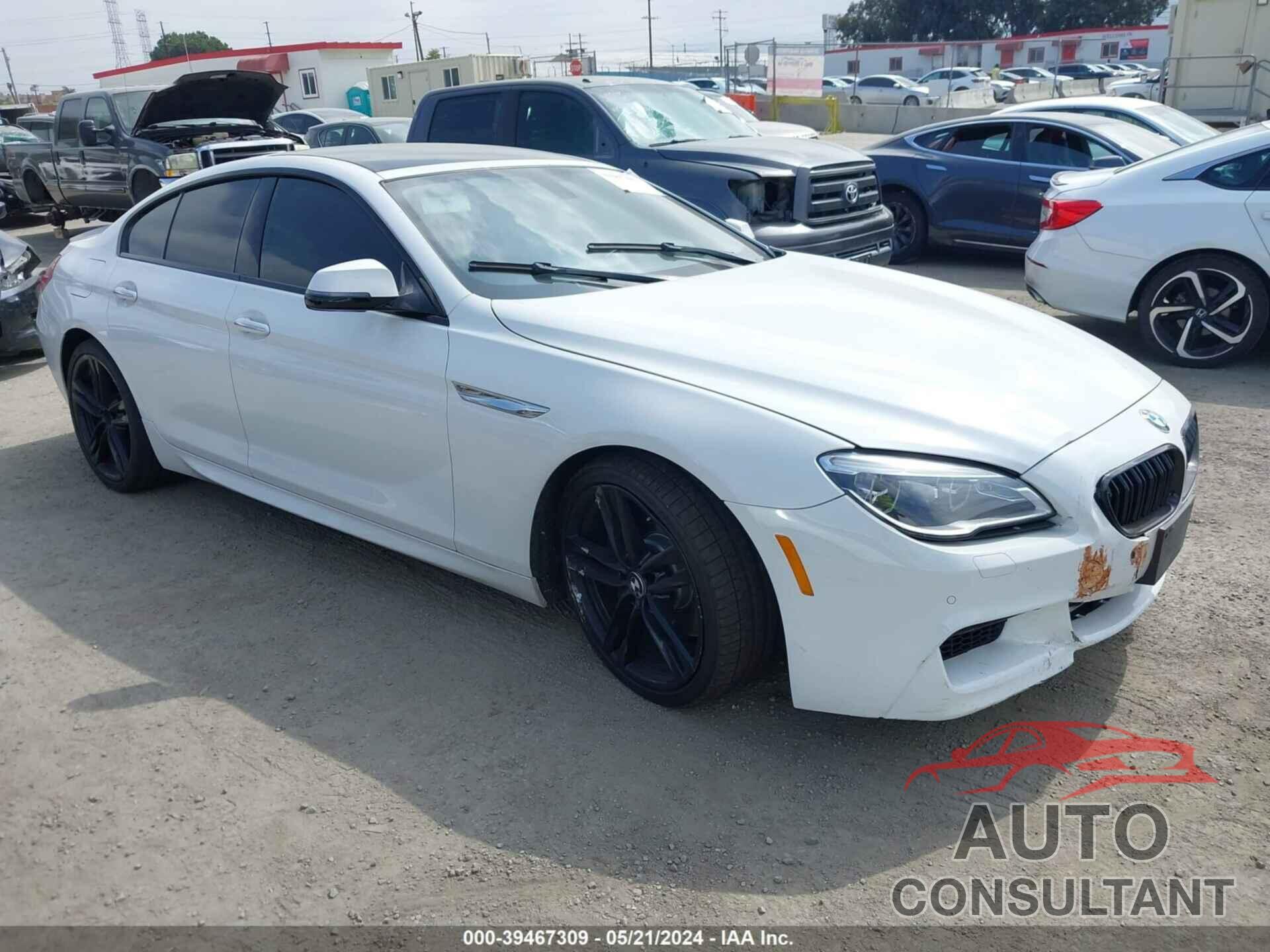 BMW 640I GRAN COUPE 2016 - WBA6D0C53GG432389