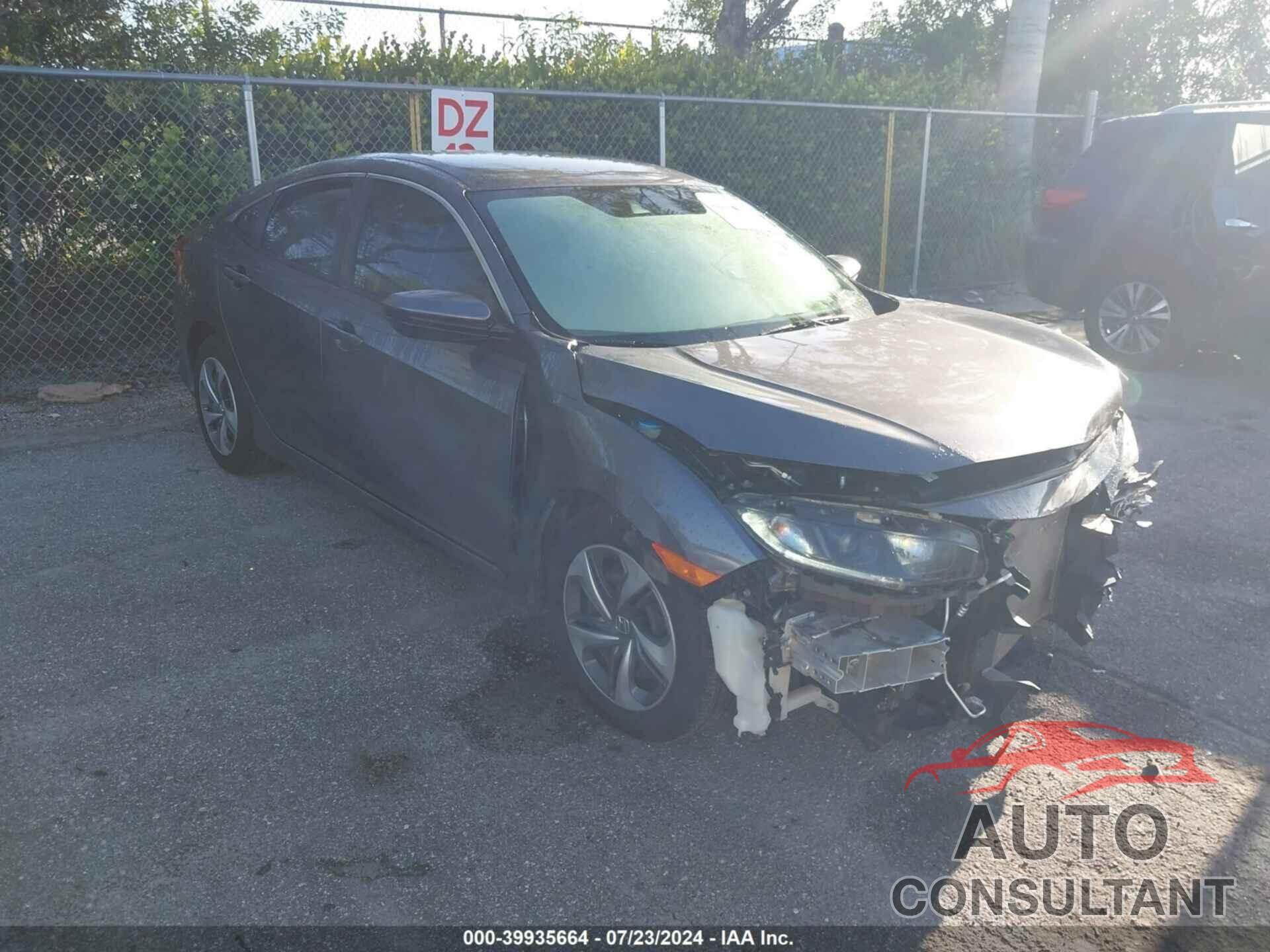 HONDA CIVIC 2021 - 2HGFC2F61MH507775